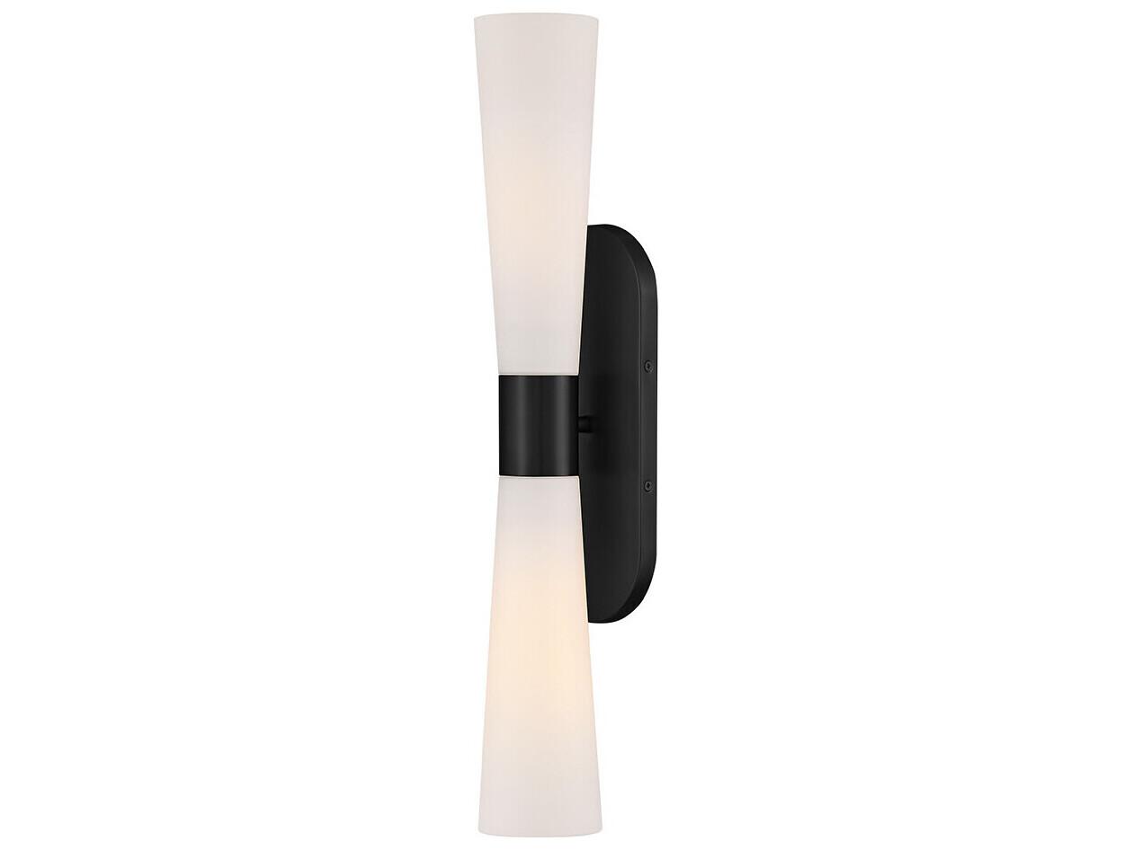 Lark Living Beau 2-Light Black Wall Sconce
