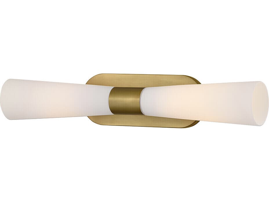 Lark Living Beau 2-Light Lacquered Brass Wall Sconce