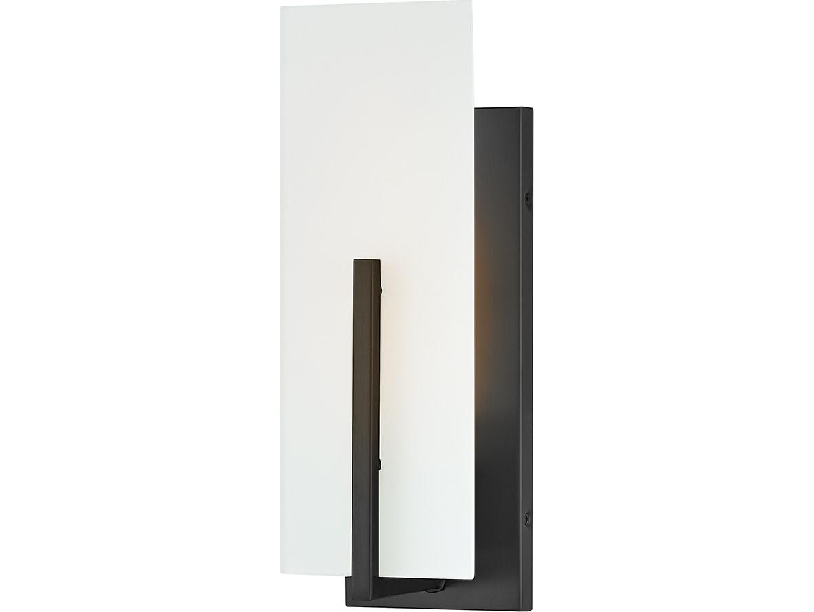 Lark Living Roman 1-Light Black Wall Sconce