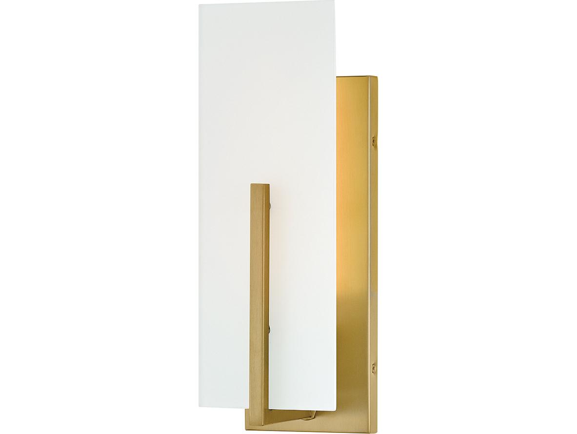 Lark Living Roman 1-Light Lacquered Brass Wall Sconce