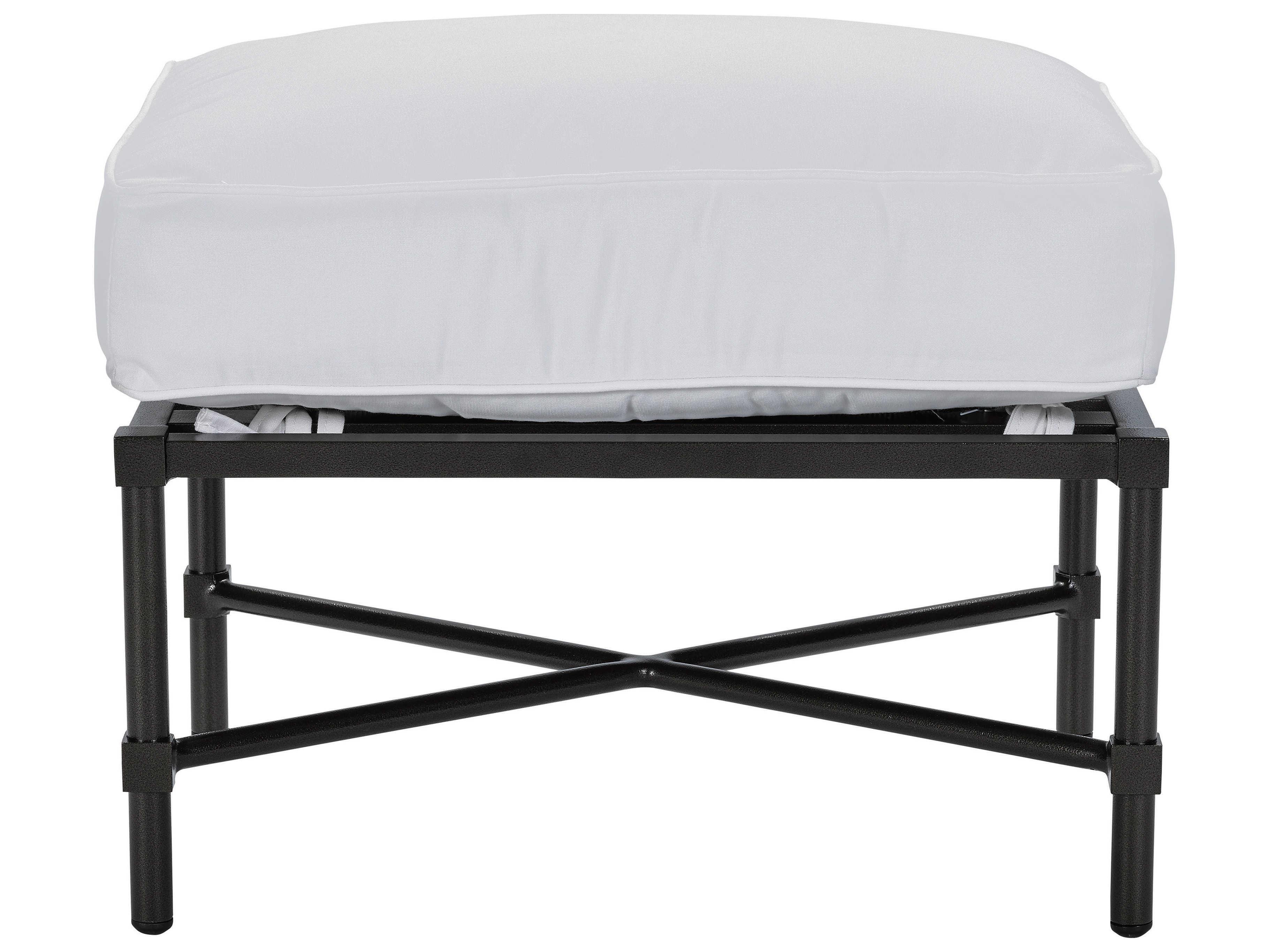 Lane Venture Langham Dark Bronze Aluminum Outdoor Ottoman