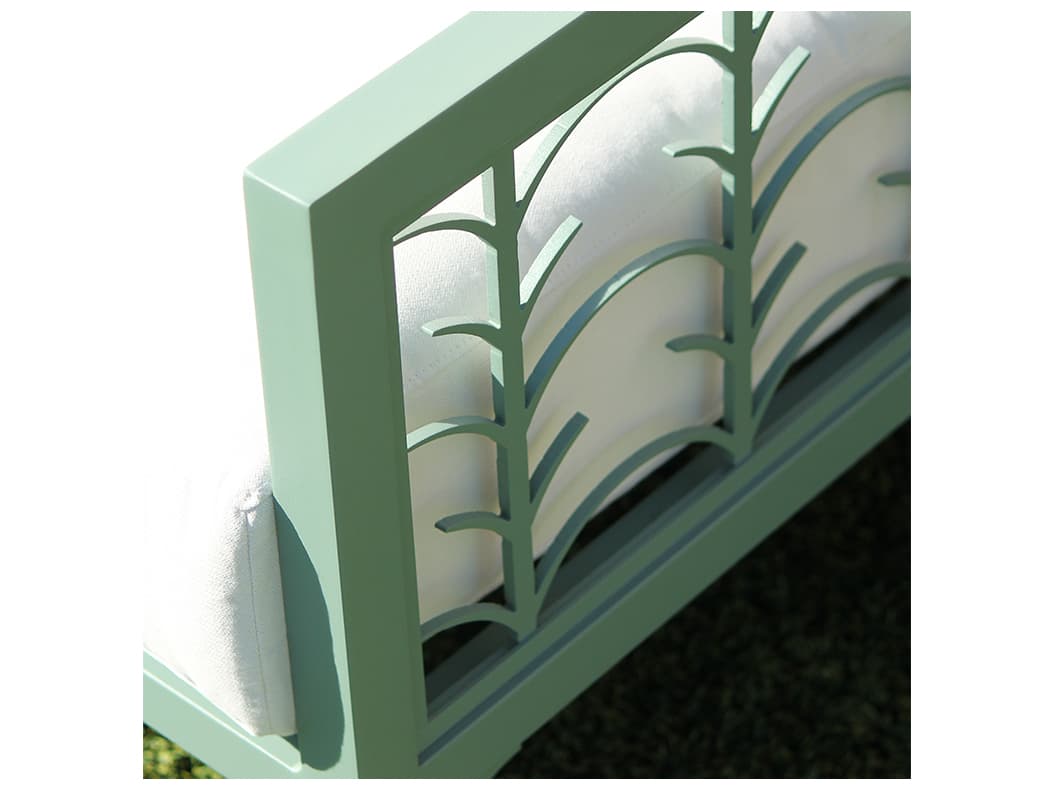 Lane Venture Tracery by Celerie Kemble Aluminum Sofa - Bench