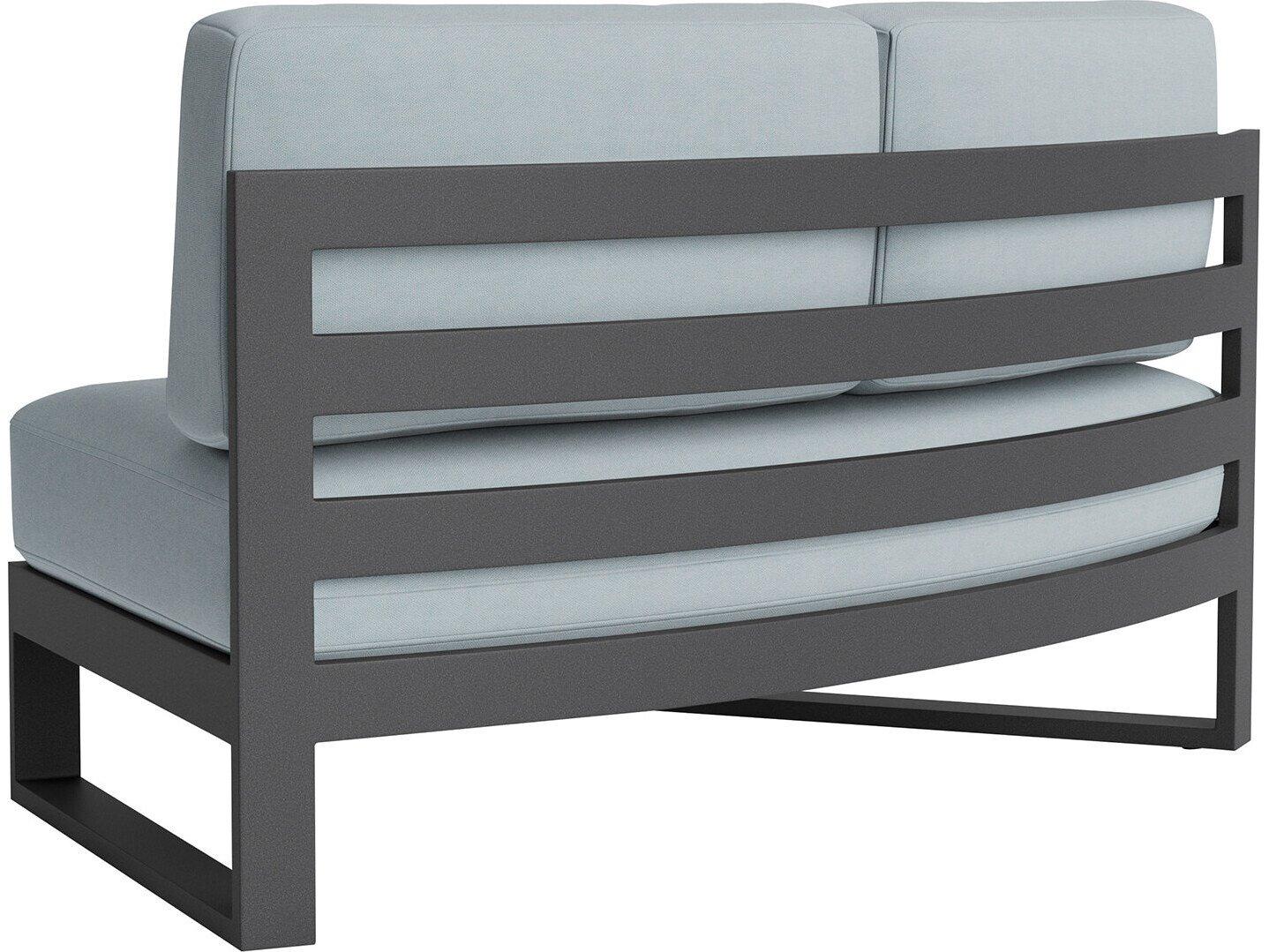 Lane Venture Bonavista Curved Armless Loveseat