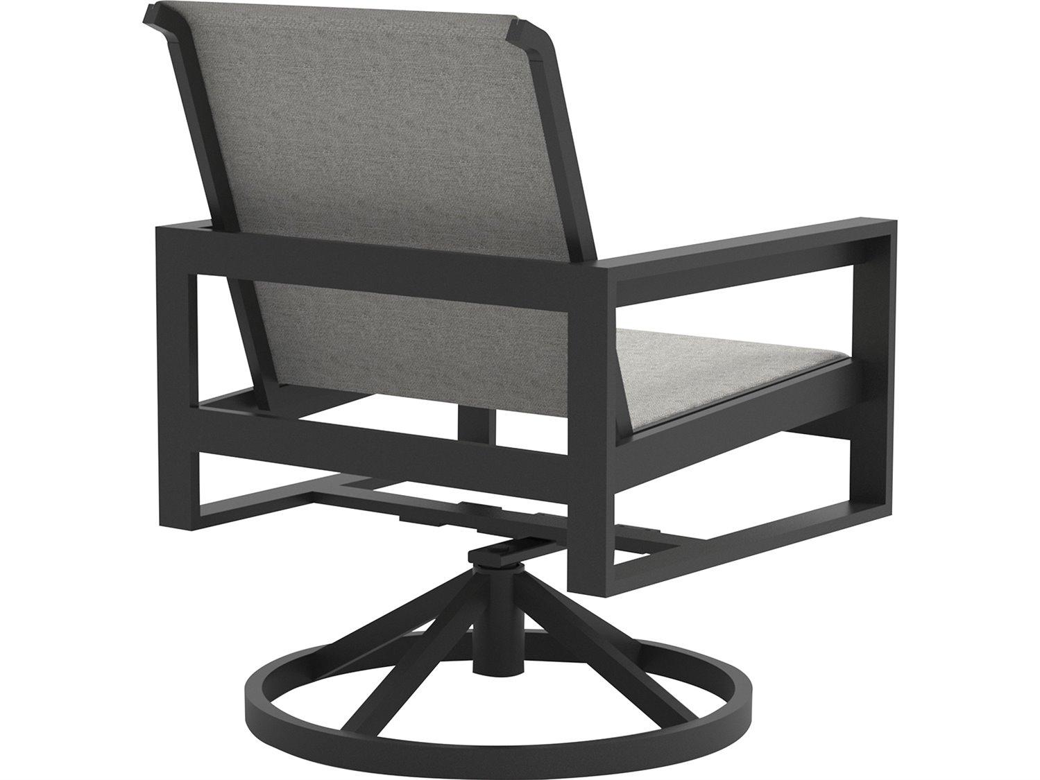 Lane Venture Bonavista Sling Swivel Arm Chair in Track Arm