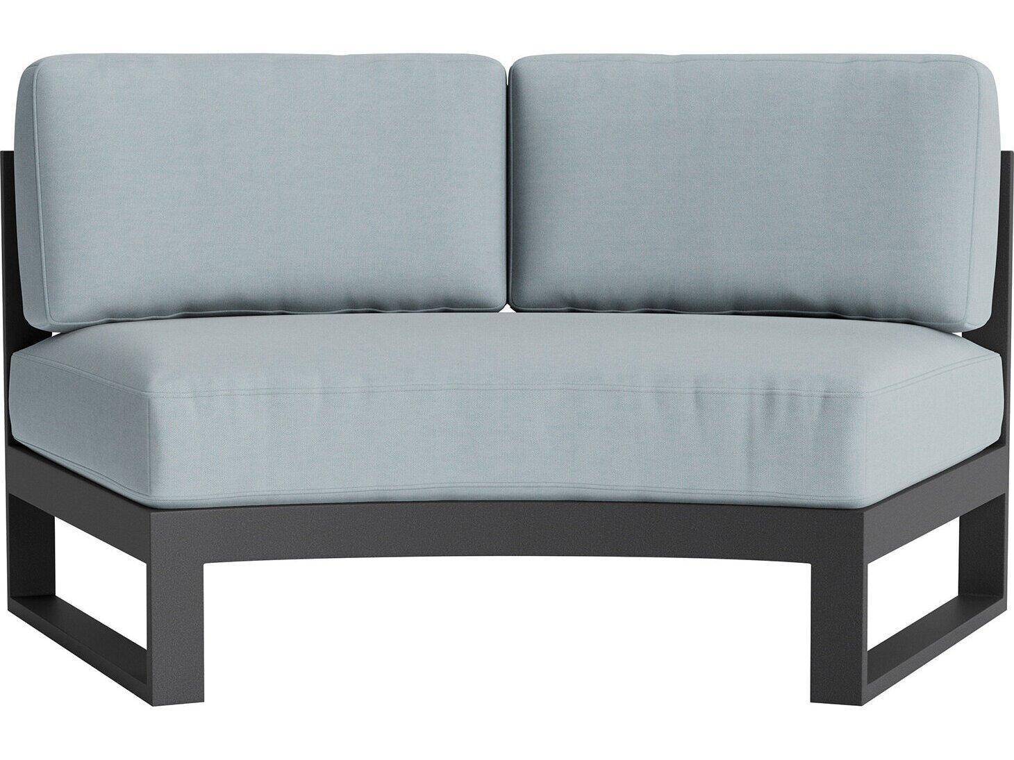 Lane Venture Bonavista Curved Armless Loveseat