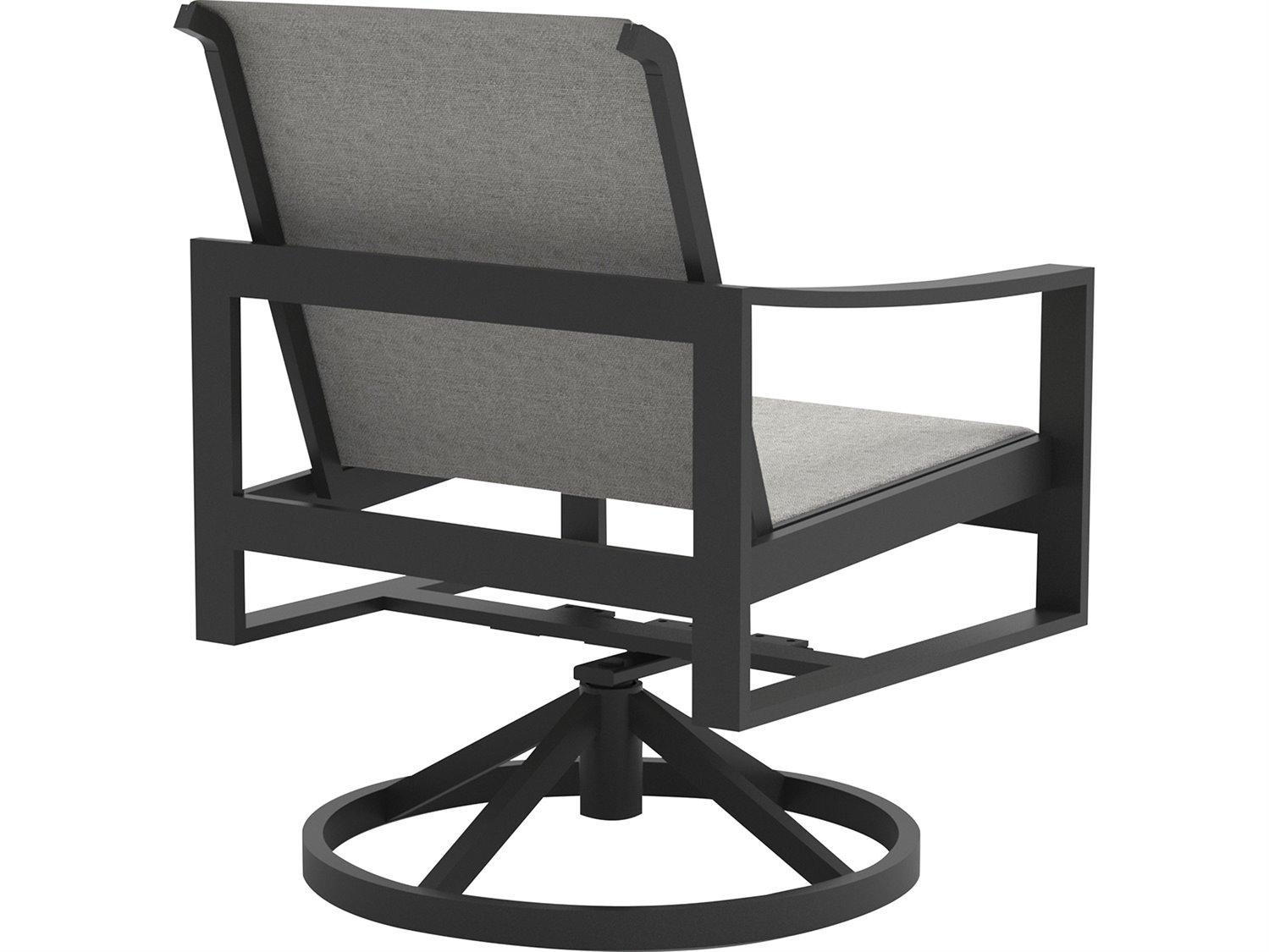 Lane Venture Bonavista Sling Swivel Arm Chair in Slope Arm