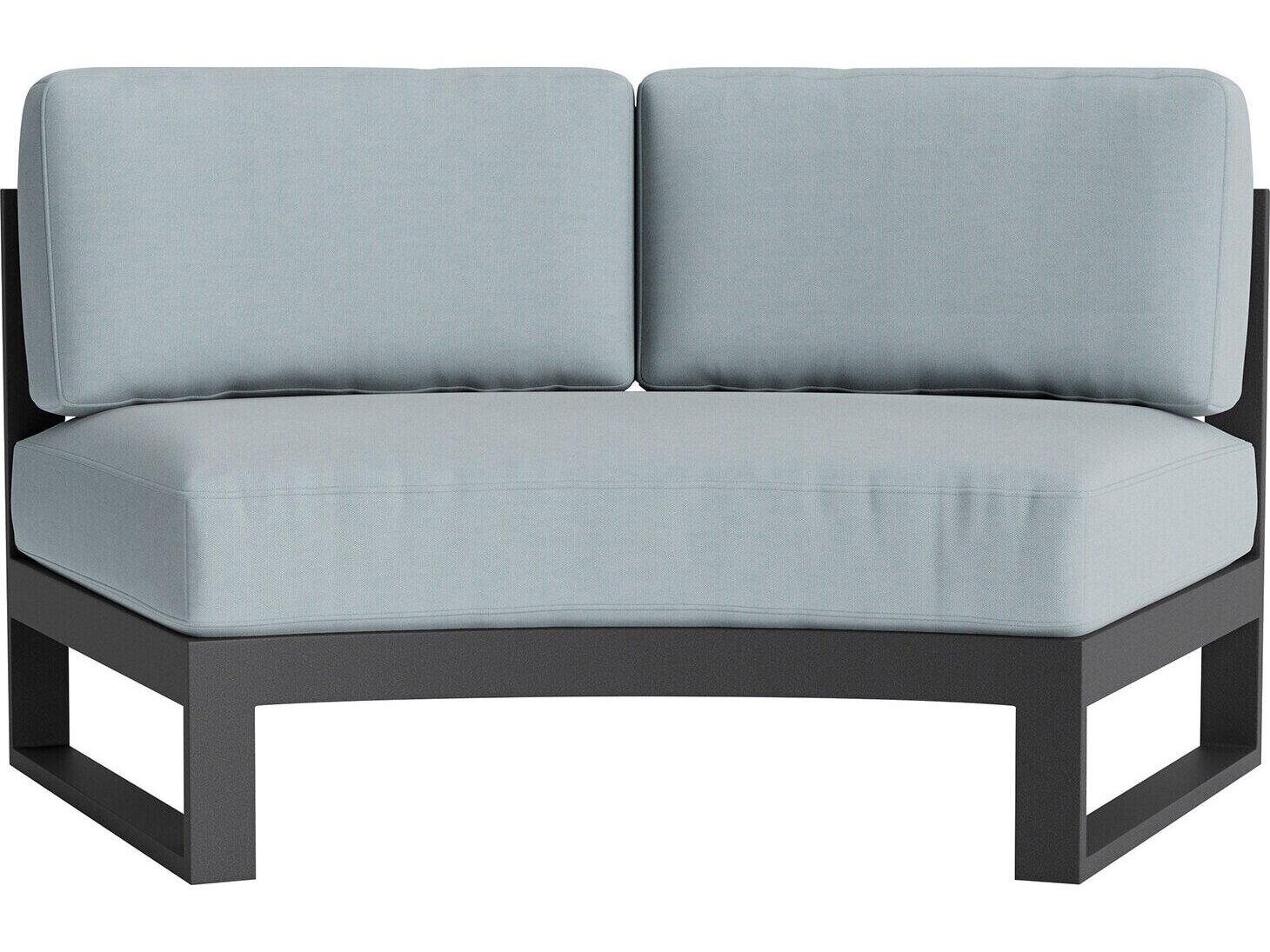 Lane Venture Bonavista Curved Armless Loveseat