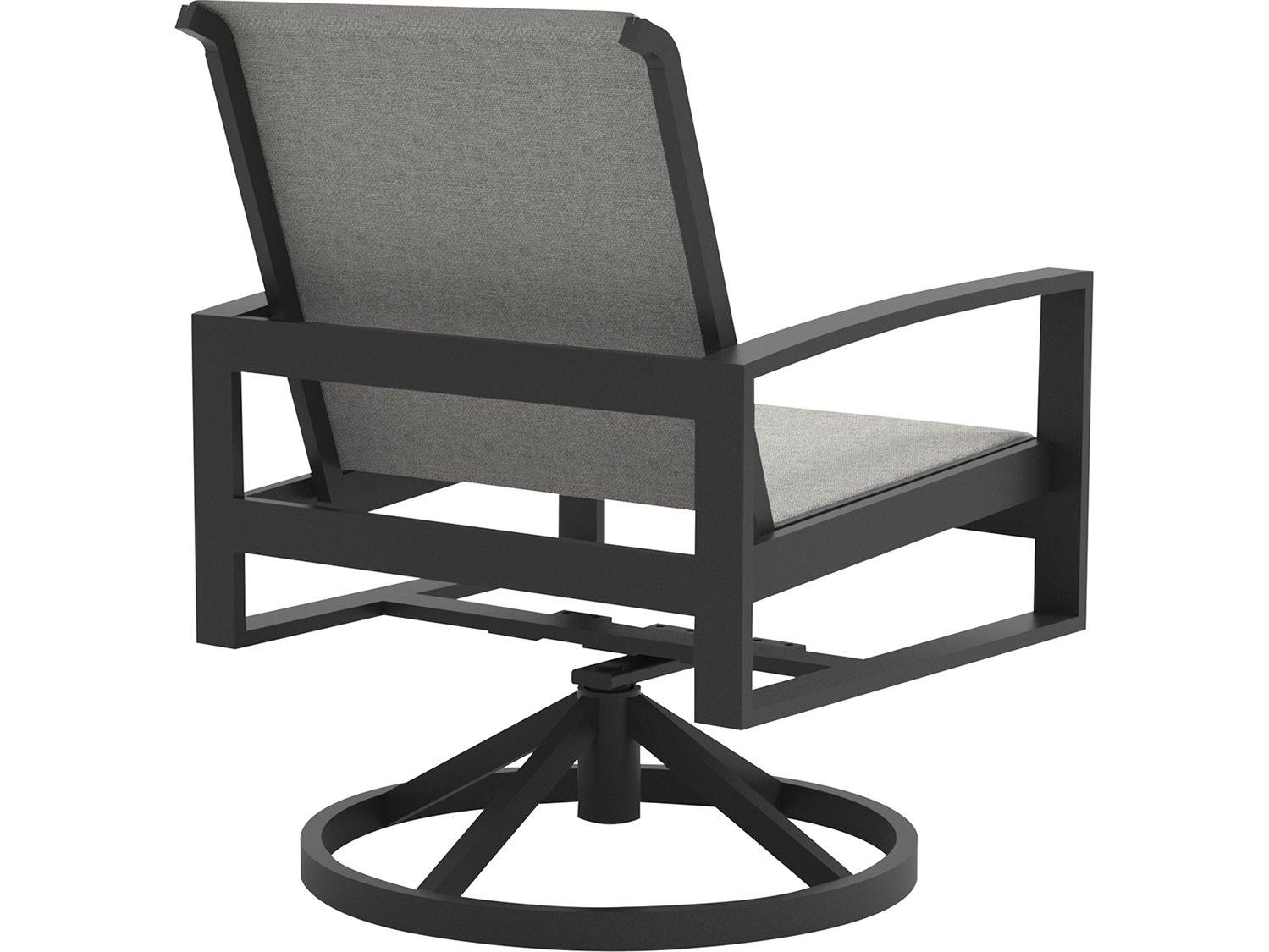 Lane Venture Bonavista Sling Swivel Arm Chair in Arch Arm