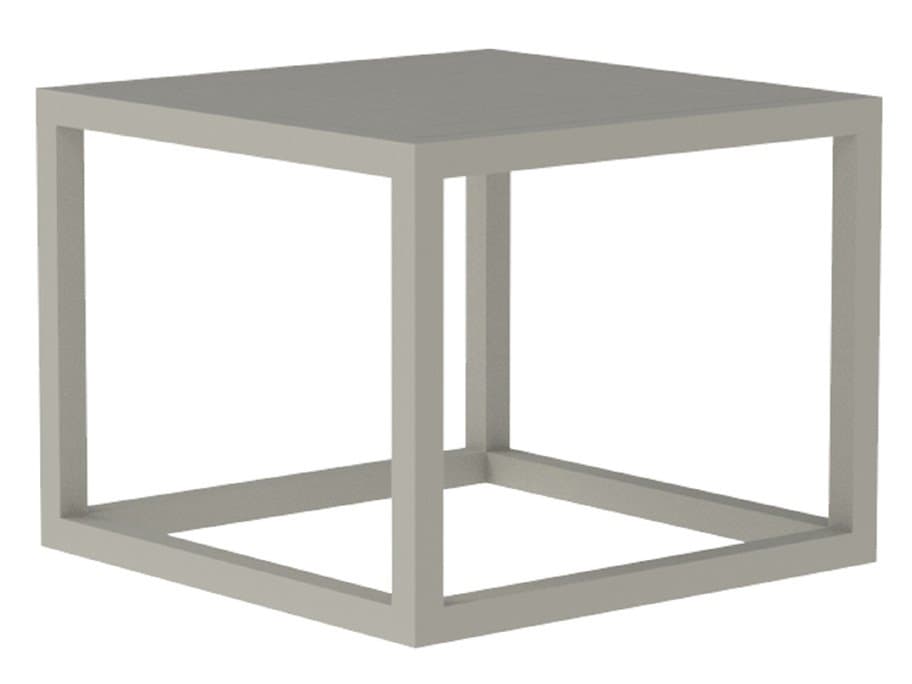 Lane Venture Contempo Aluminum Square Tea Table