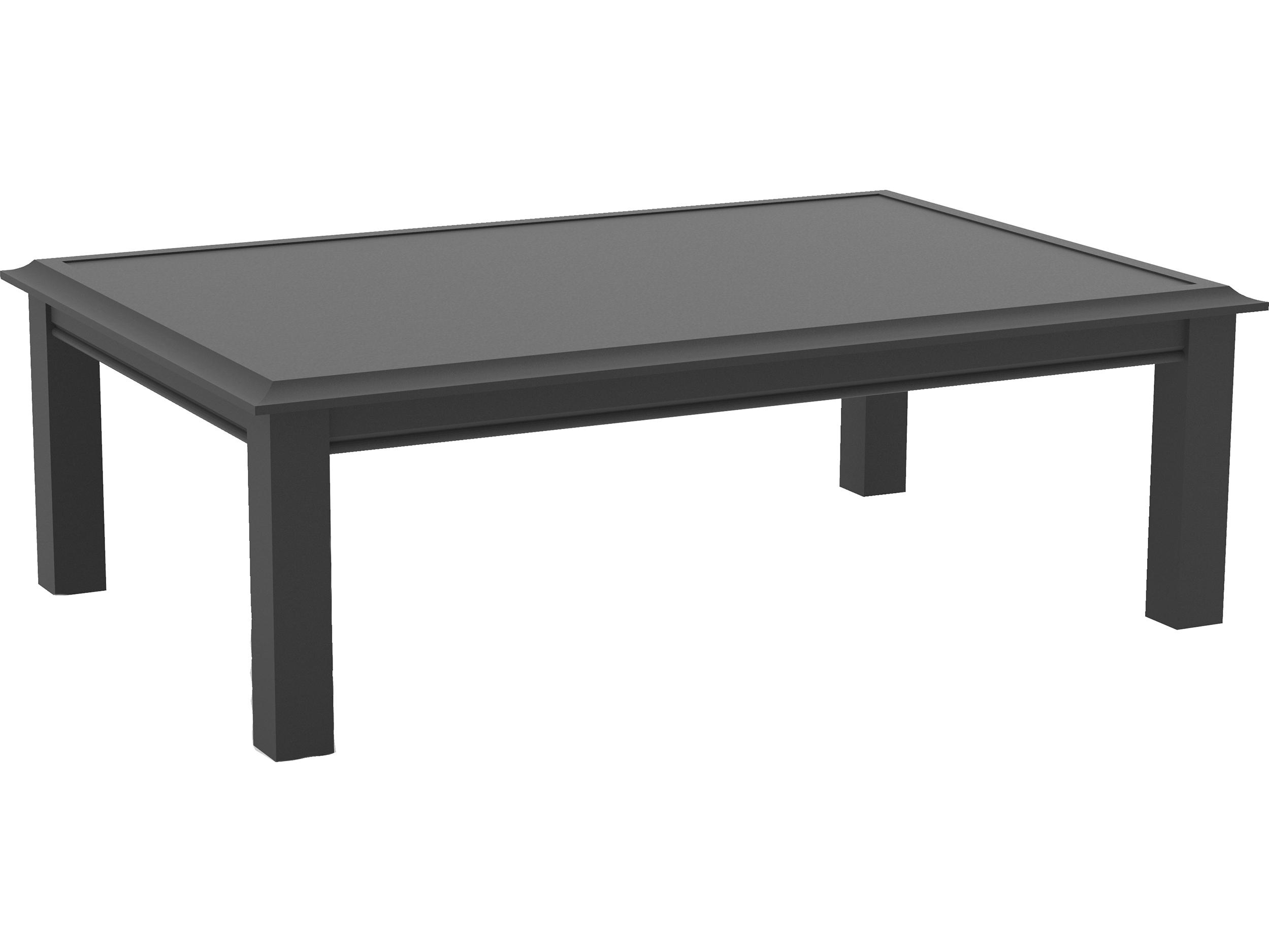 Lane Venture Livingston Aluminum Rectangular Outdoor Patio Coffee Table