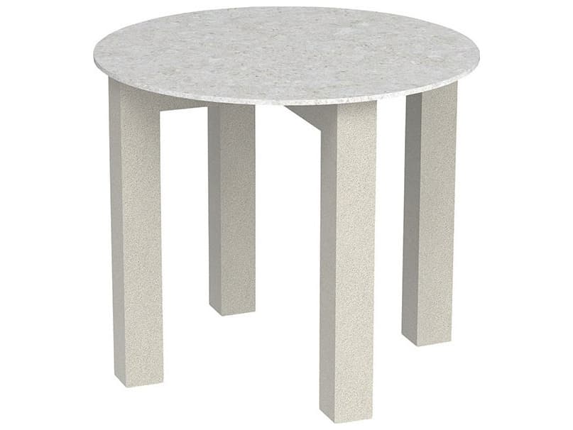 Lane Venture Jasper Aluminum Round End Table