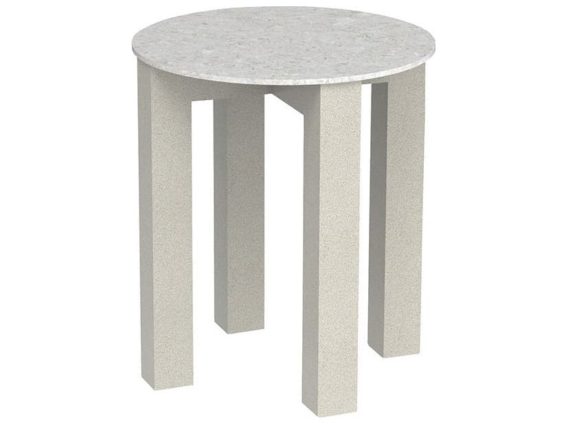 Lane Venture Jasper Aluminum Round Accent Table