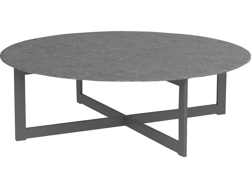 Lane Venture Fulton Aluminum Round Coffee Table