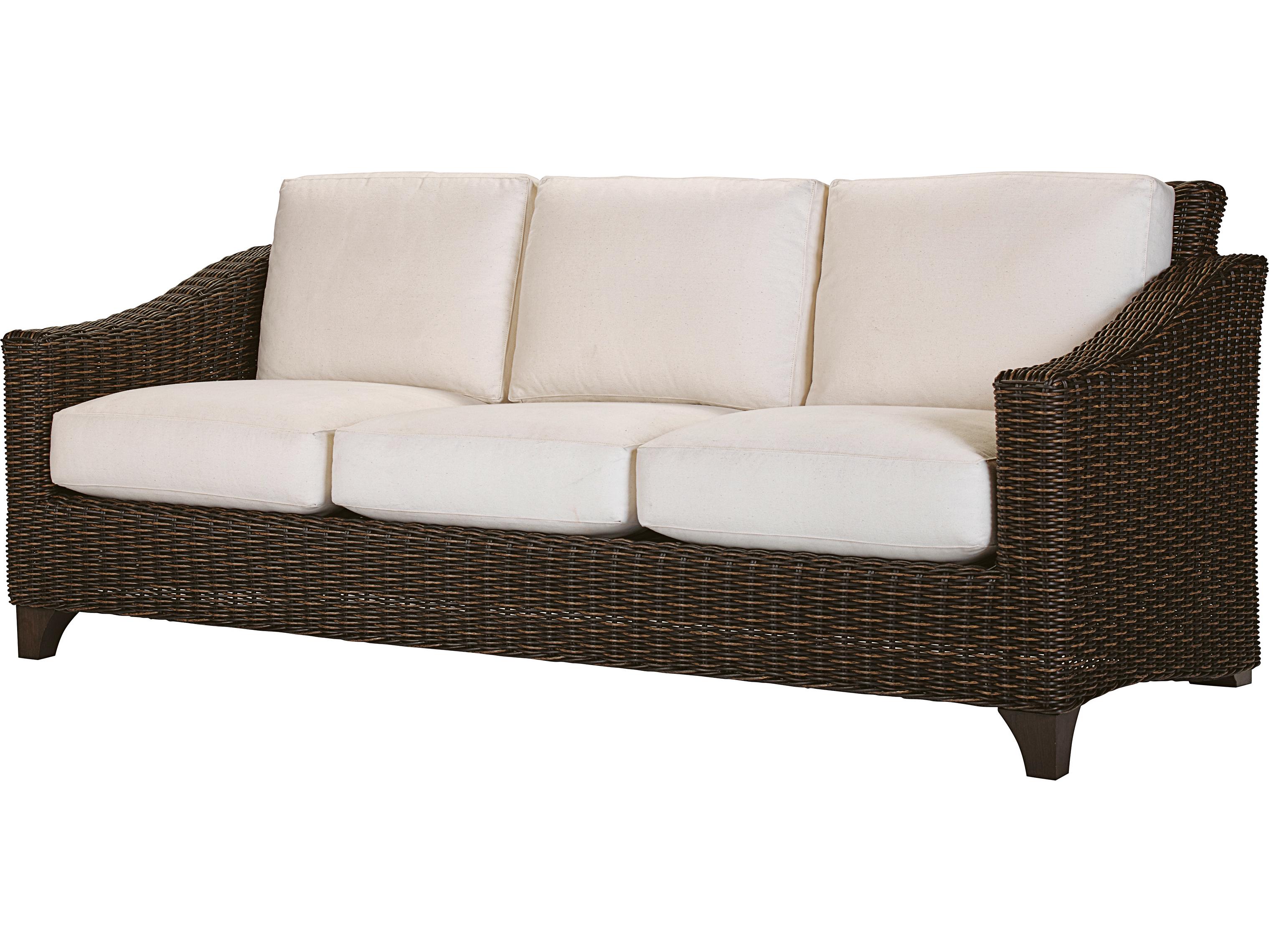 Lane Venture Requisite Wicker Outdoor Patio Sofa