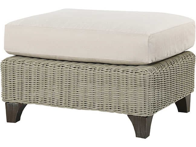 Lane Venture Requisite Wicker Outdoor Ottoman