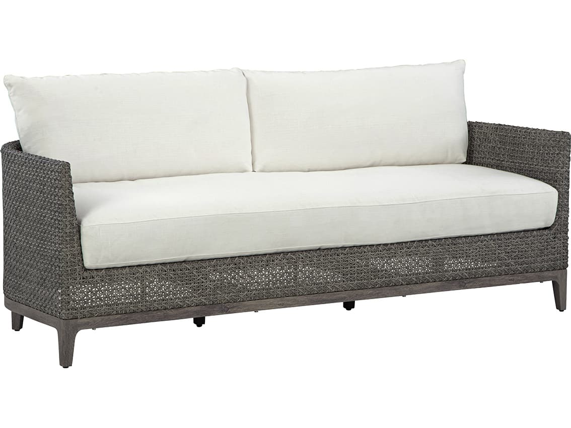 Lane Venture Lenox Hill Wicker Outdoor Sofa Bench