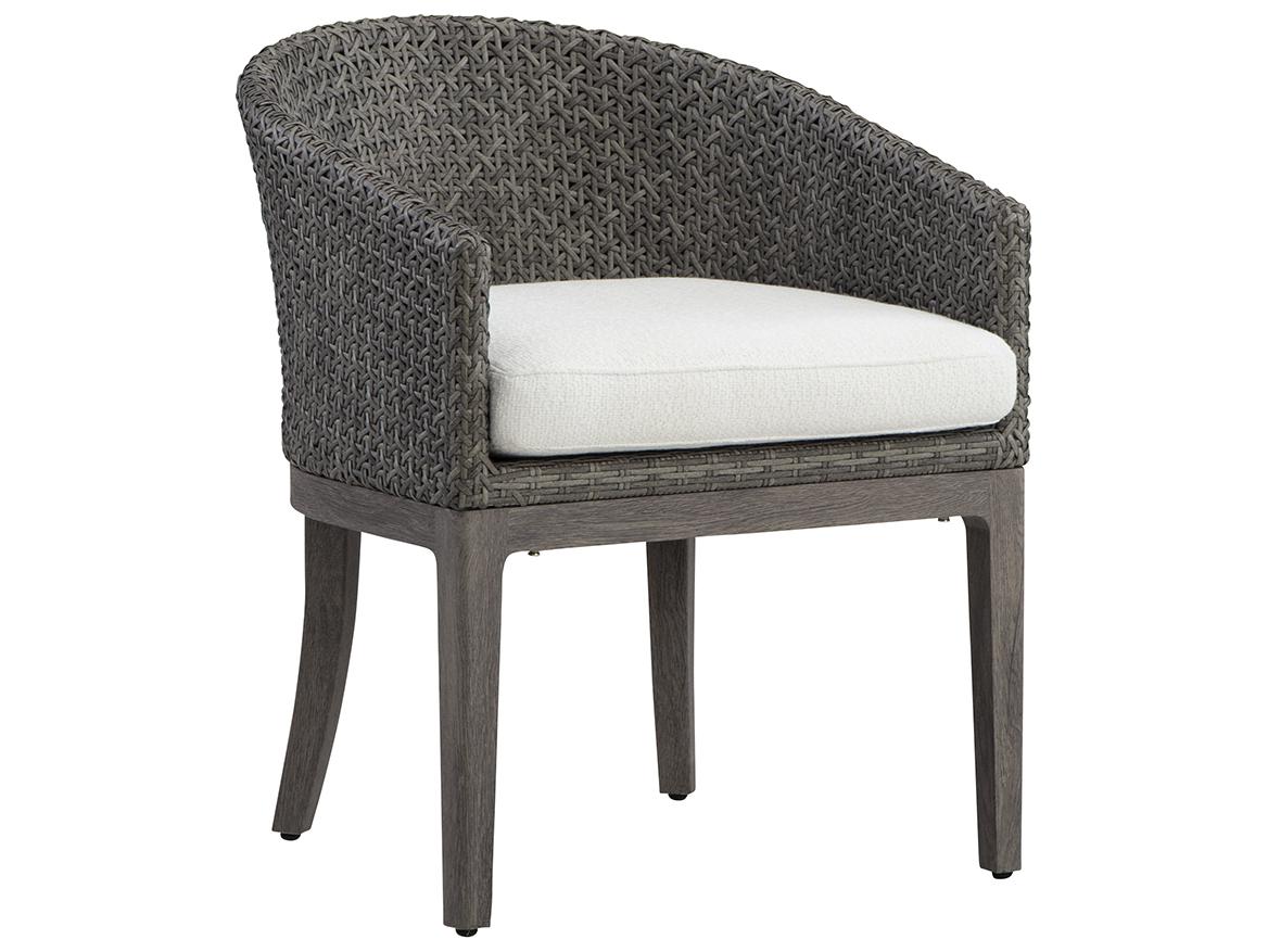 Lane Venture Lenox Hill Wicker Patio Dining Arm Chair