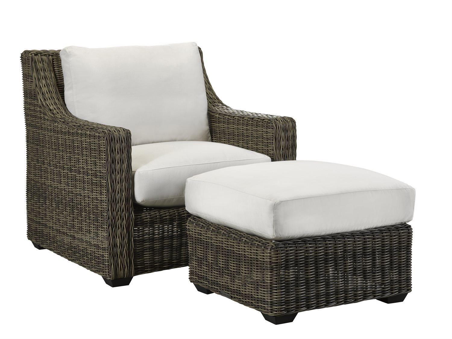 Lane Venture Oasis Wicker Outdoor Patio Lounge Chair
