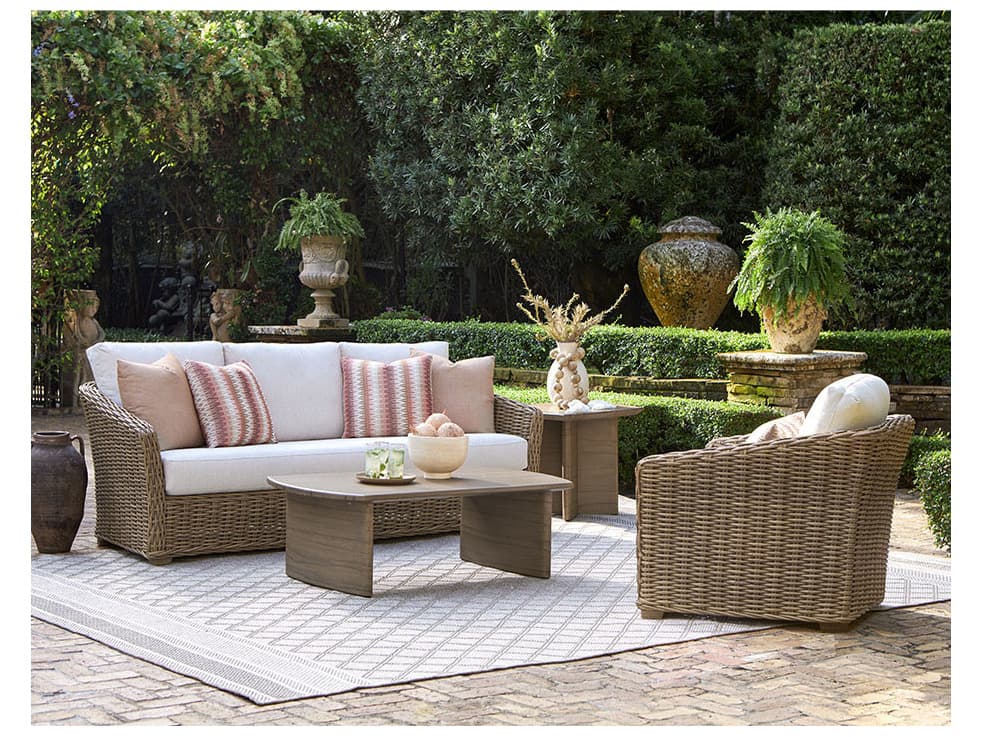 Lane Venture Tamandayu Wicker Sofa