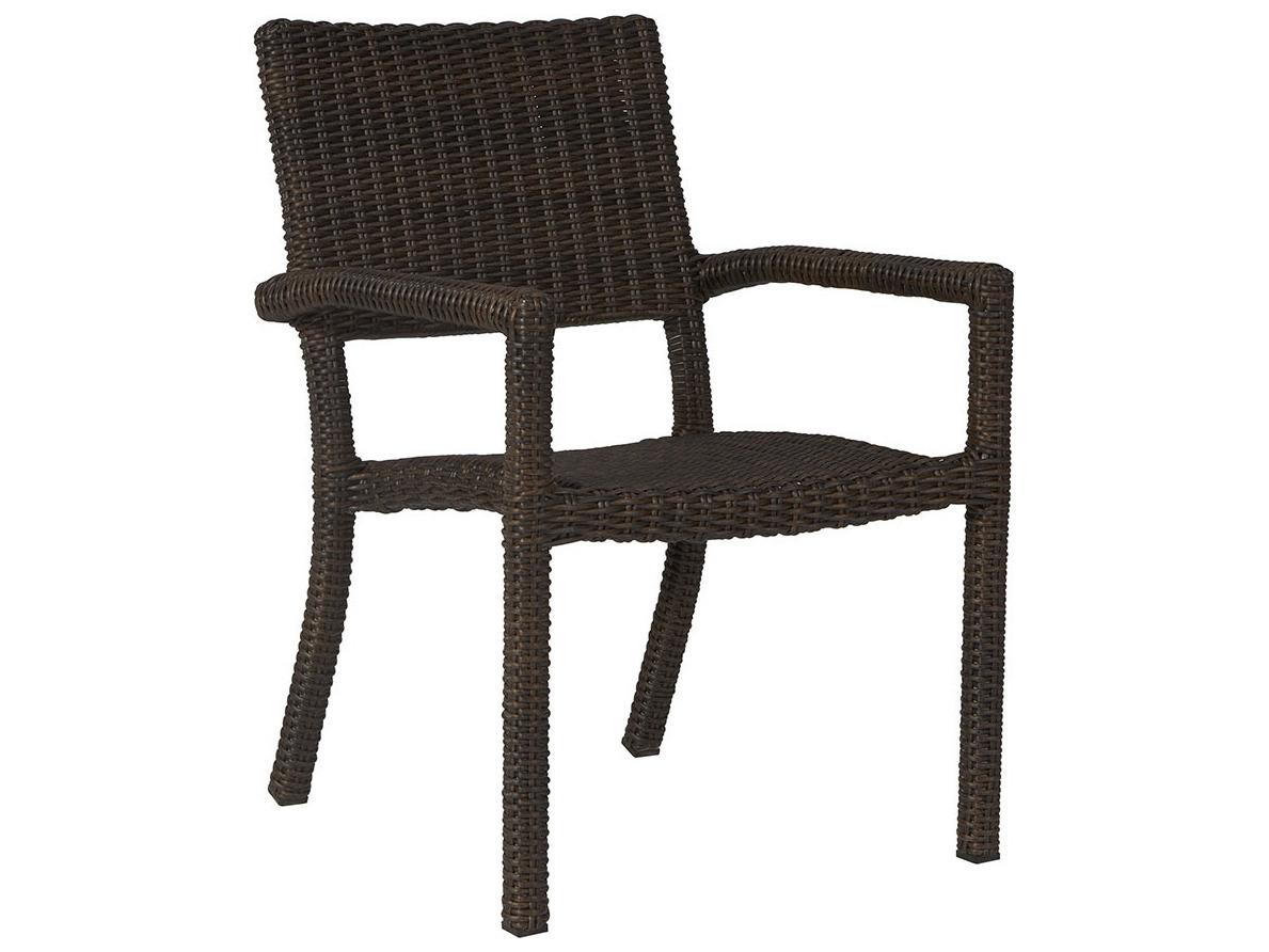 Lane Venture Grainger Wicker Dining Arm Chair