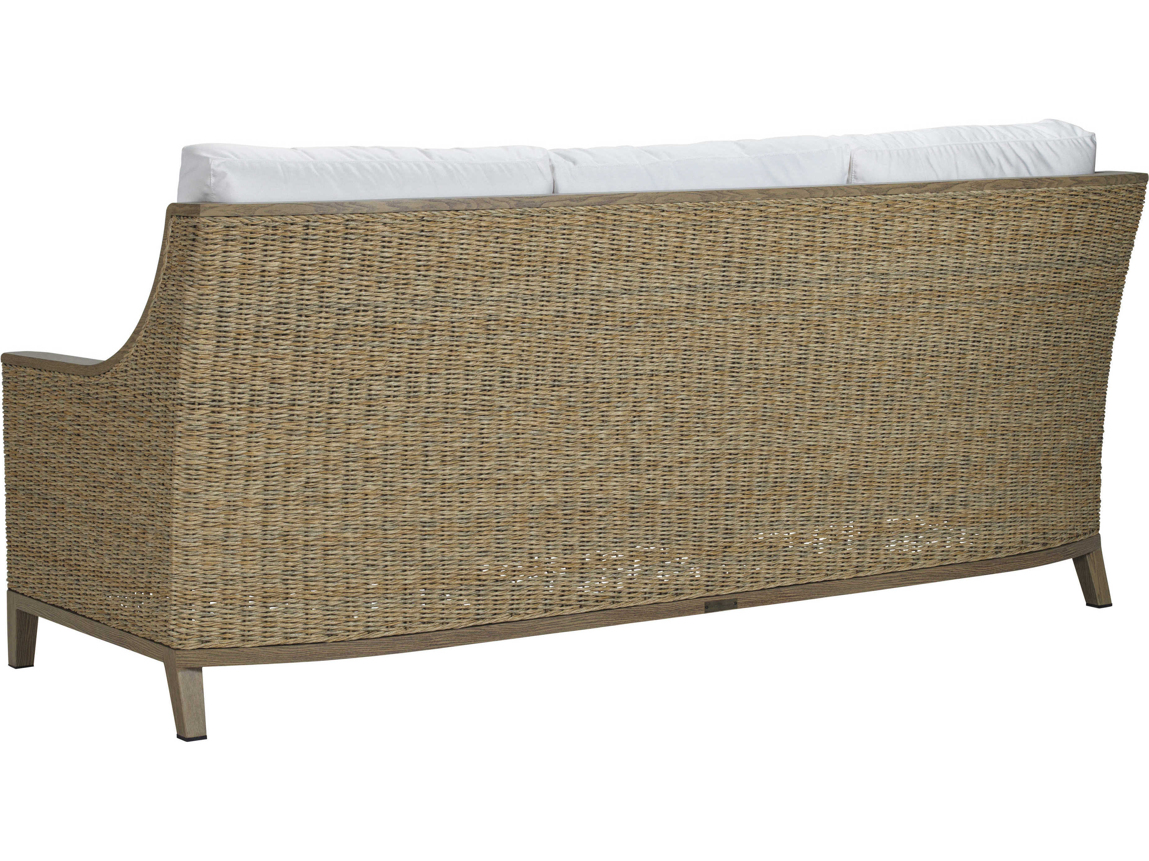 Lane Venture Hemmingway Loggia Honey Wicker Patio Sofa