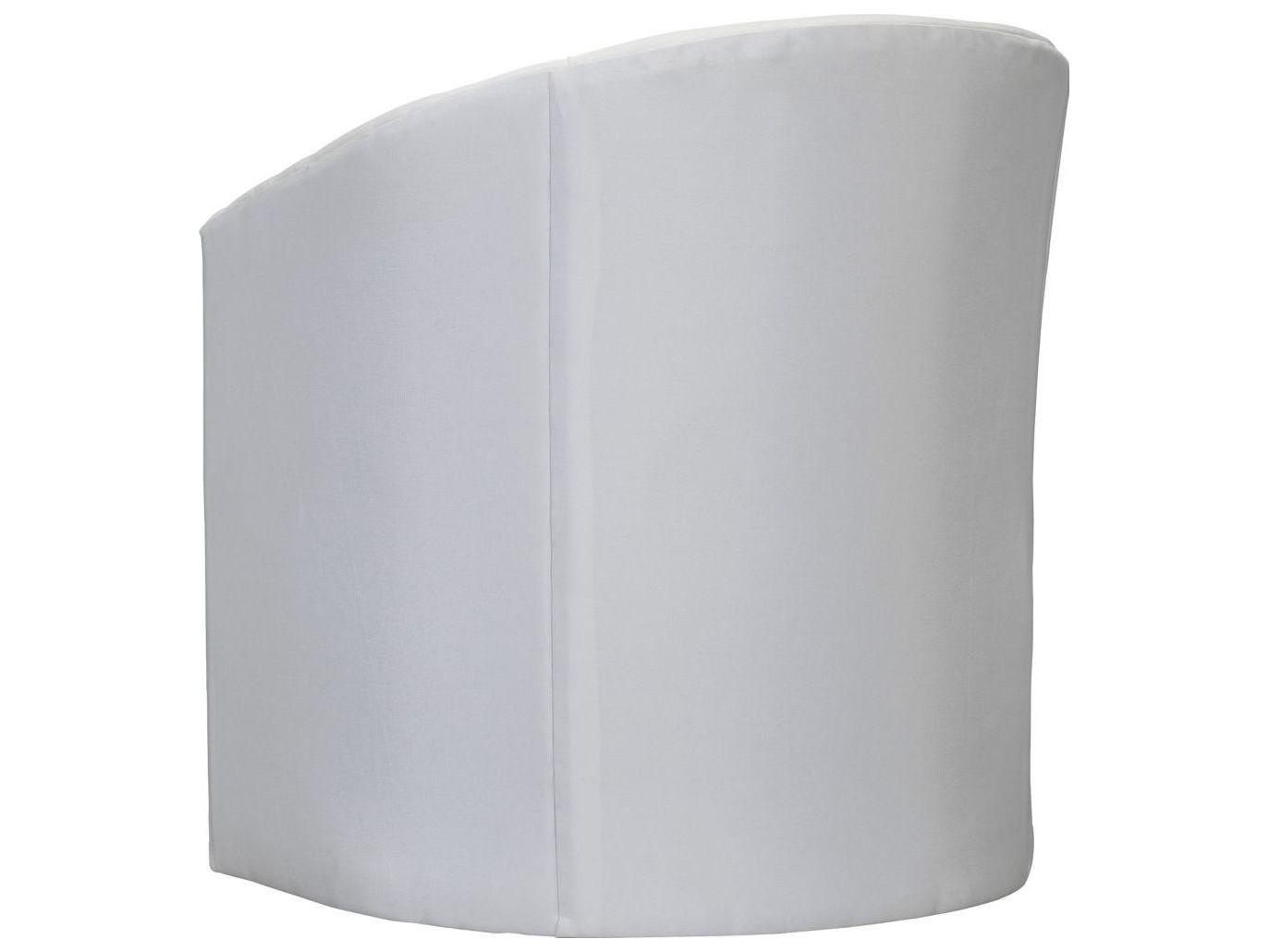 Lane Venture Charlotte Fabric Cushion Tub Outdoor Patio Dining Arm Chair