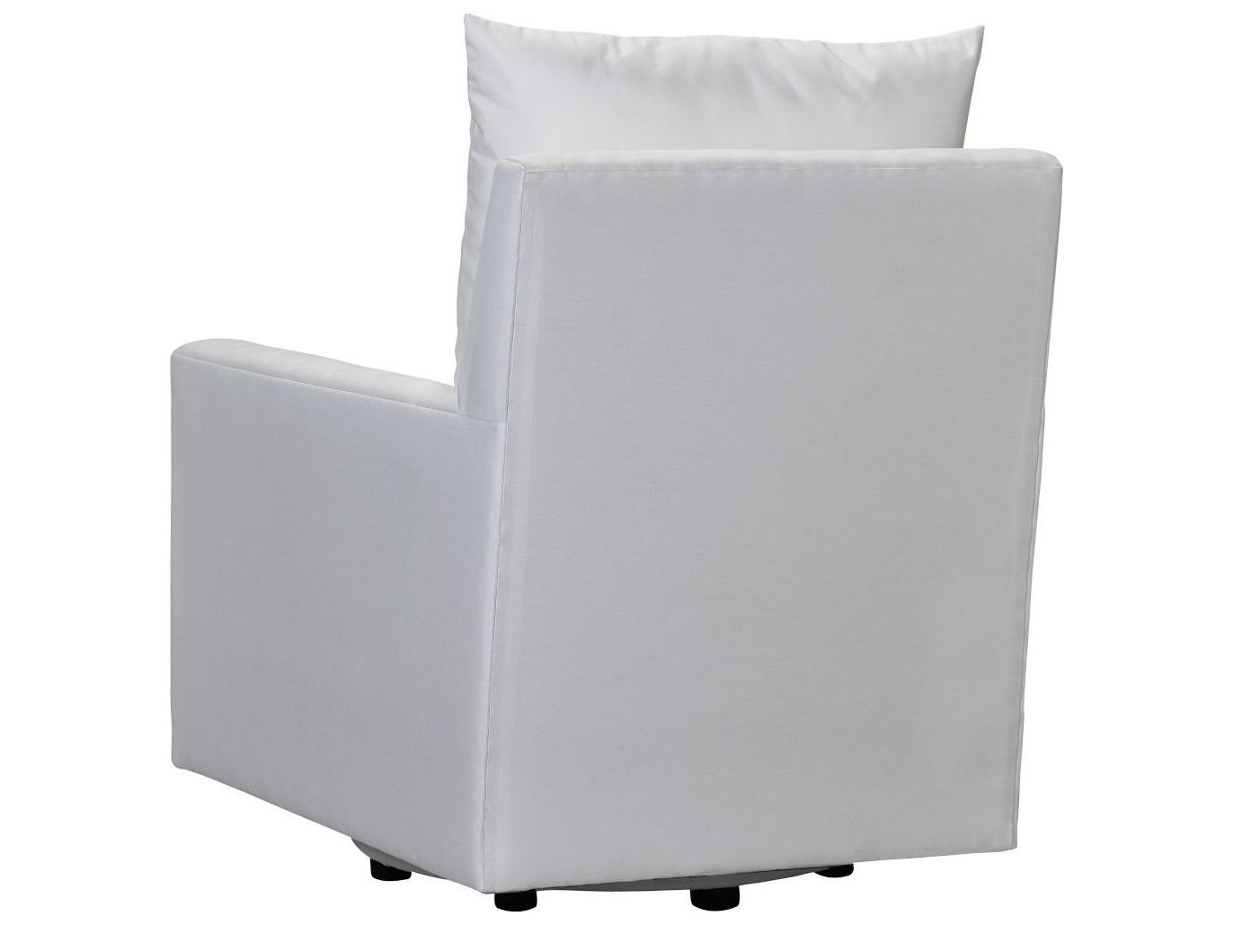 Lane Venture Charlotte Fabric Cushion Swivel Outdoor Lounge Chair