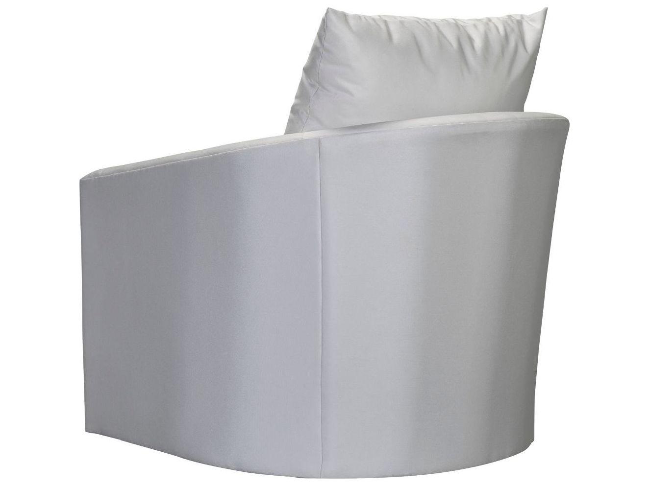 Lane Venture Charlotte Fabric Cushion Tub Swivel Outdoor Patio Lounge Chair