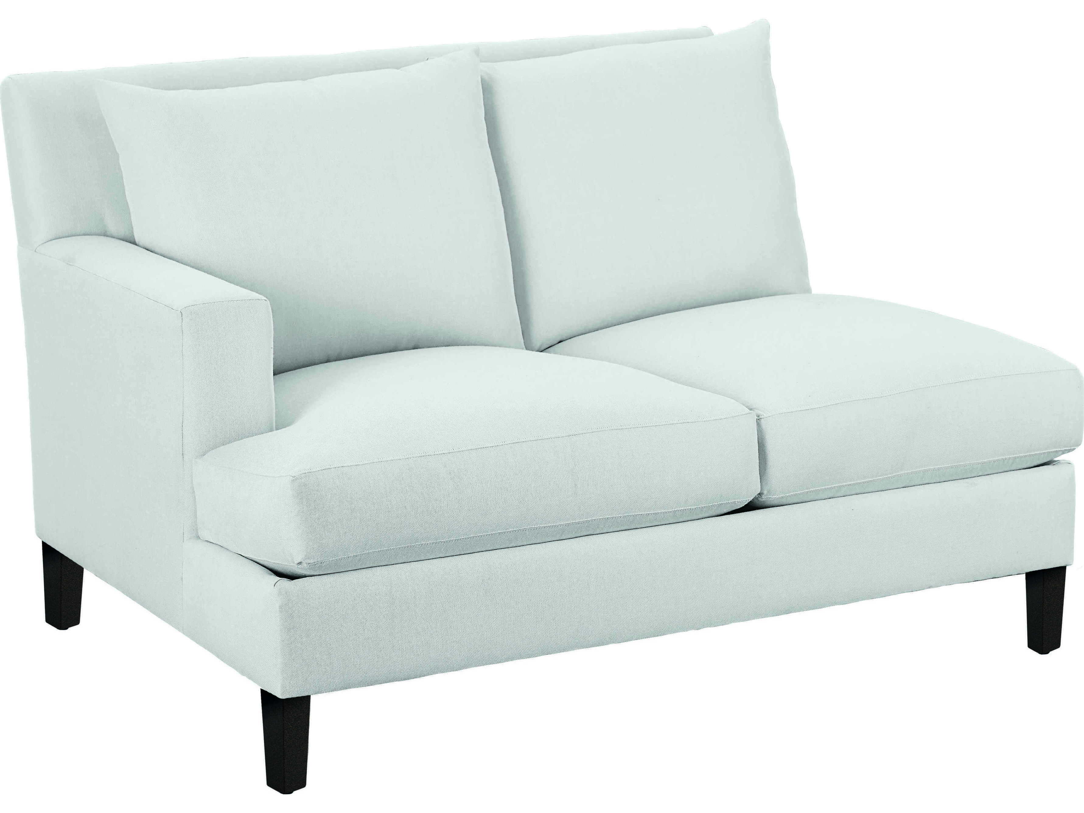 Lane Venture Jefferson Birch Plywood Left Arm Patio Loveseat
