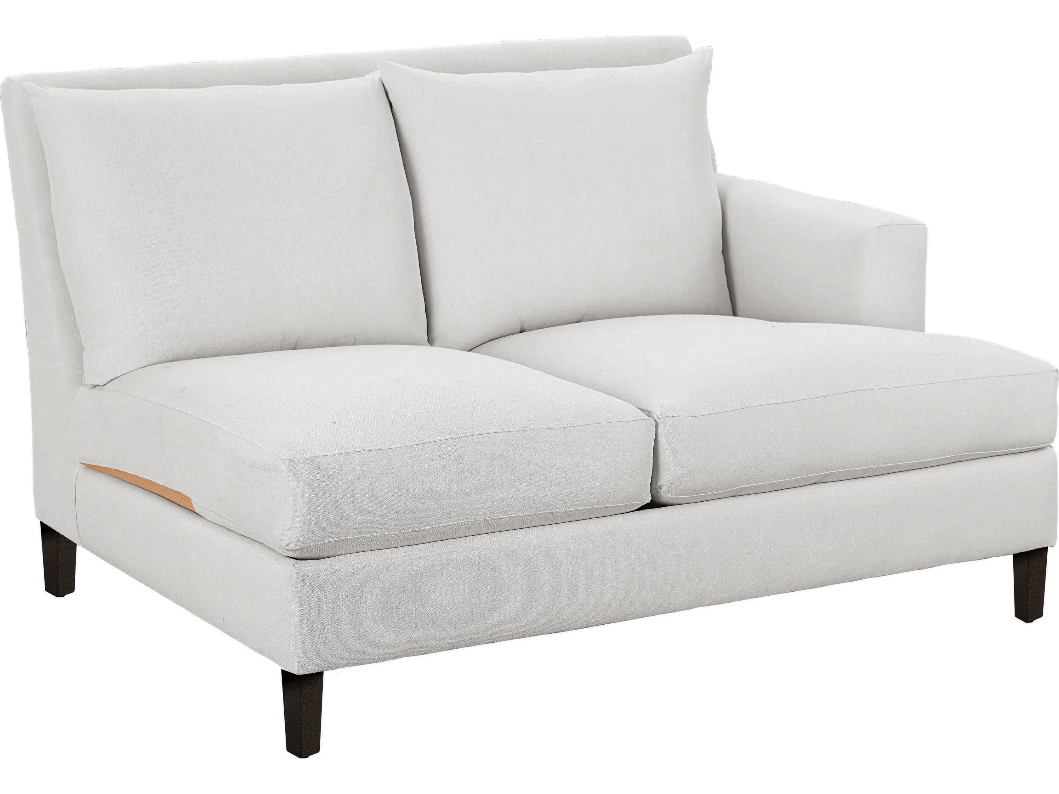 Lane Venture Jefferson Birch Plywood Right Arm Outdoor Loveseat