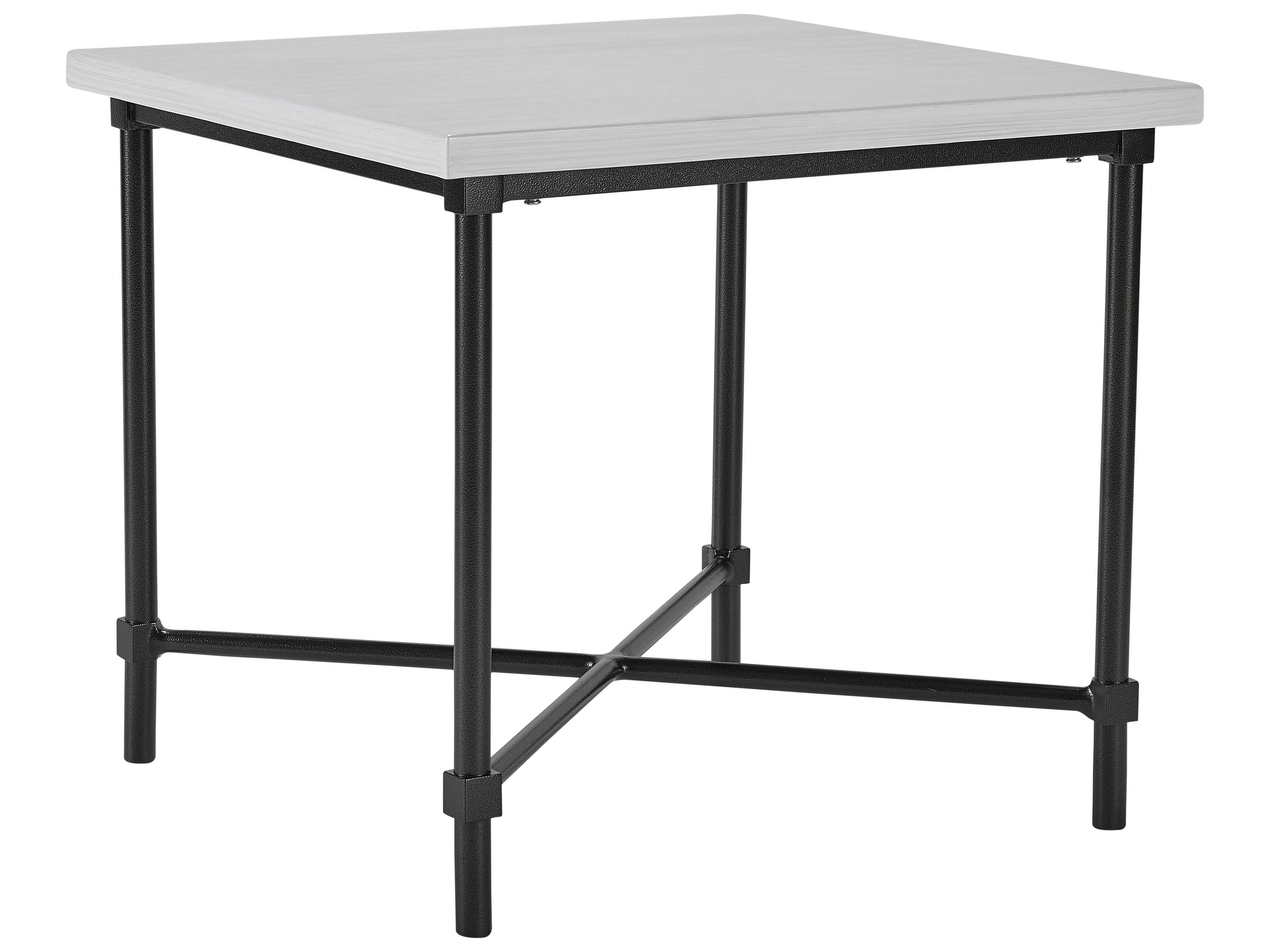 Lane Venture Langham Dark Bronze Aluminum Square Outdoor End Table