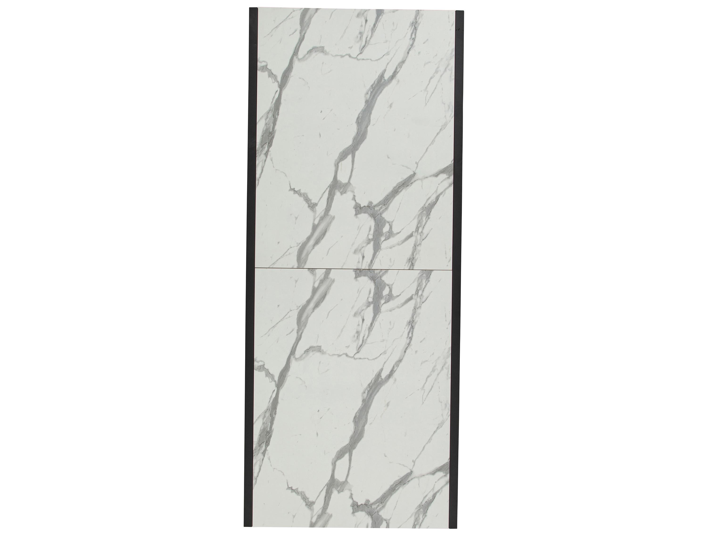 Lane Venture Palisades Aluminum Rectangular Faux Stone Top Extendable Patio Dining Table