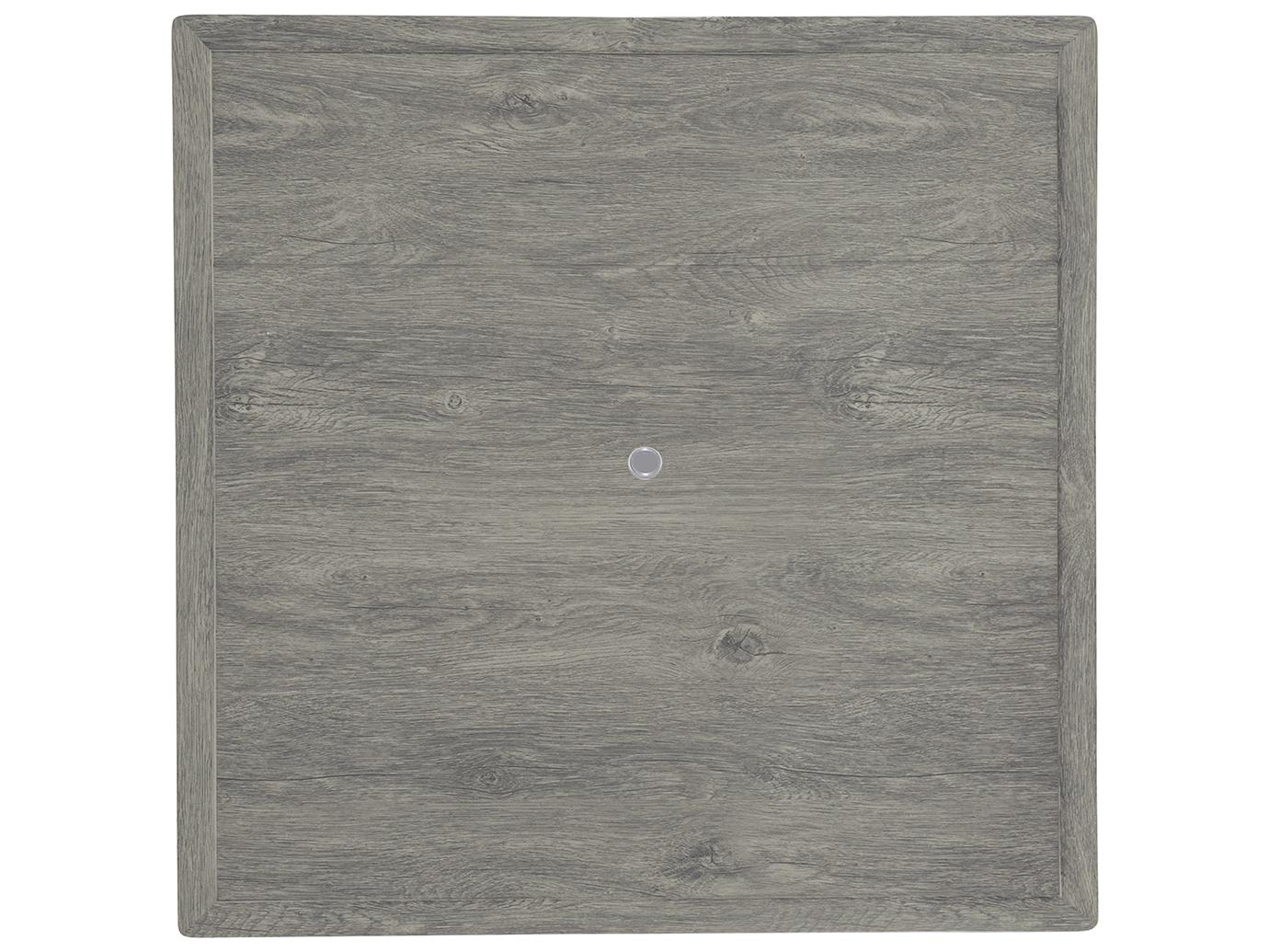 Lane Venture Lenox Hill Wicker Square Patio Dining Table with Umbrella Hole