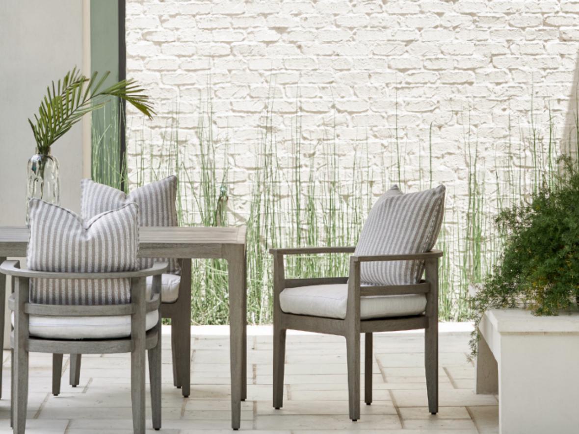 Lane Venture Avila Teak Outdoor Patio Dining Set