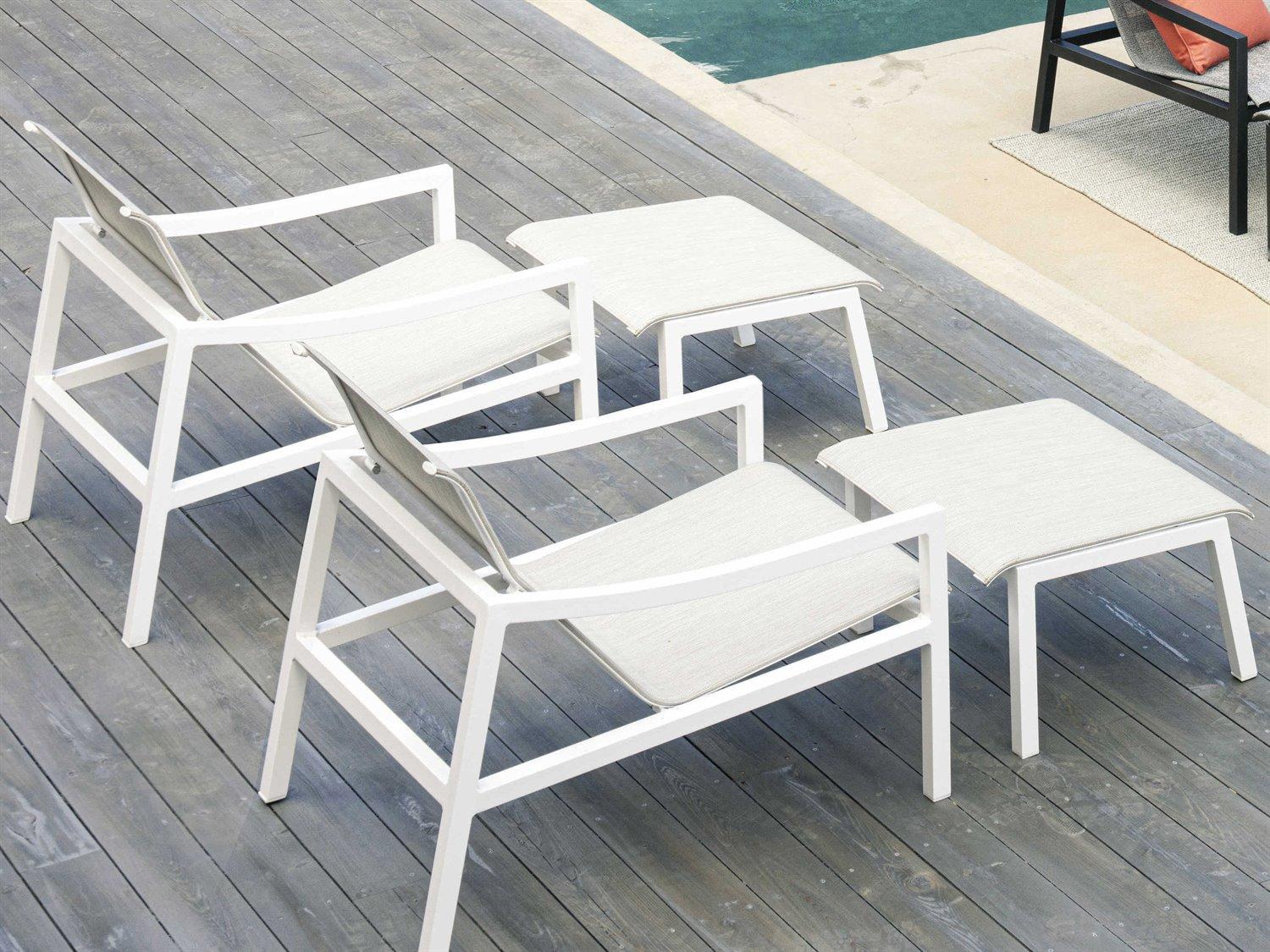 Lane Venture Escape Sling Aluminum Outdoor Lounge Set