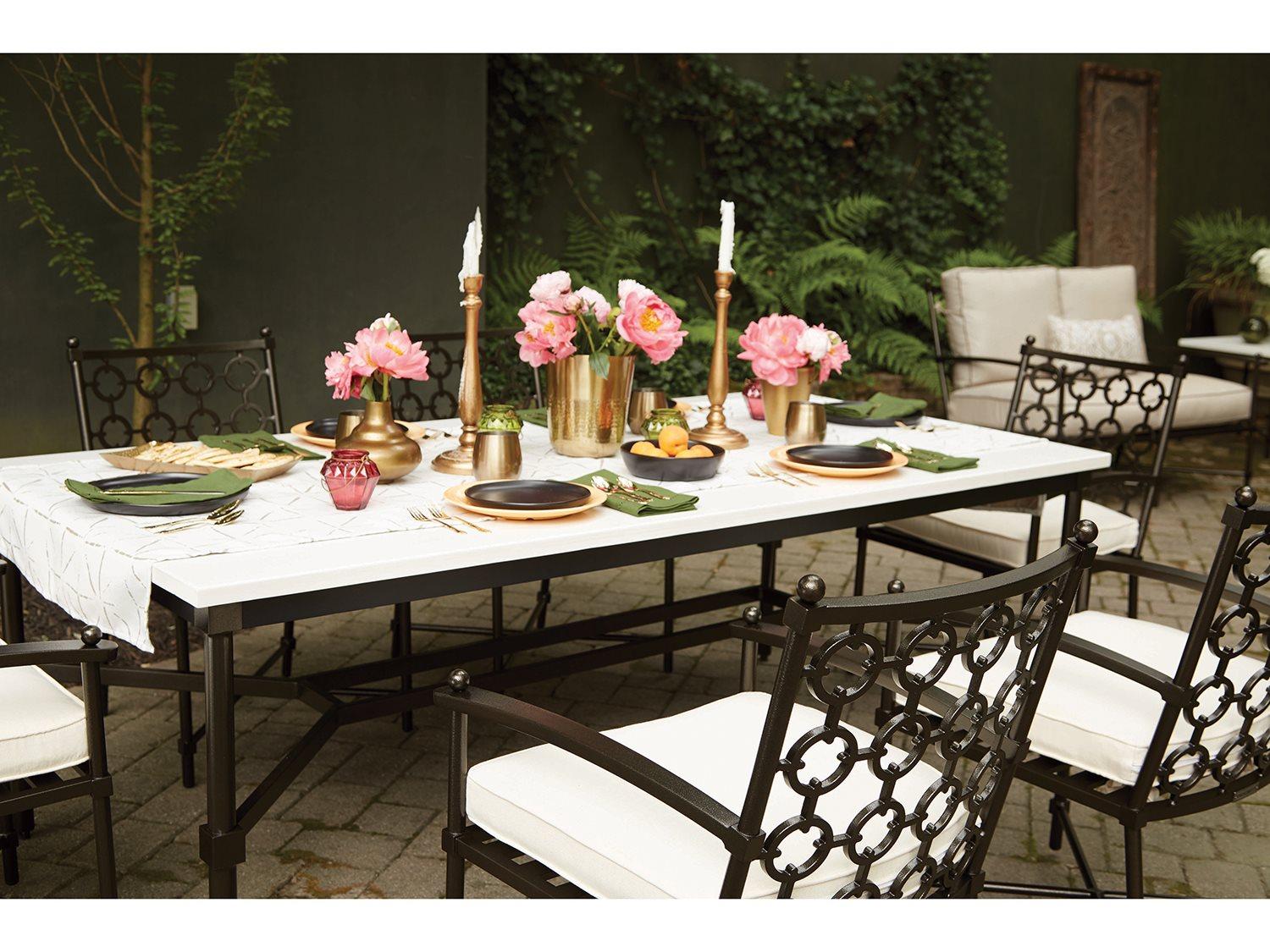 Lane Venture Langham Aluminum Patio Dining Set