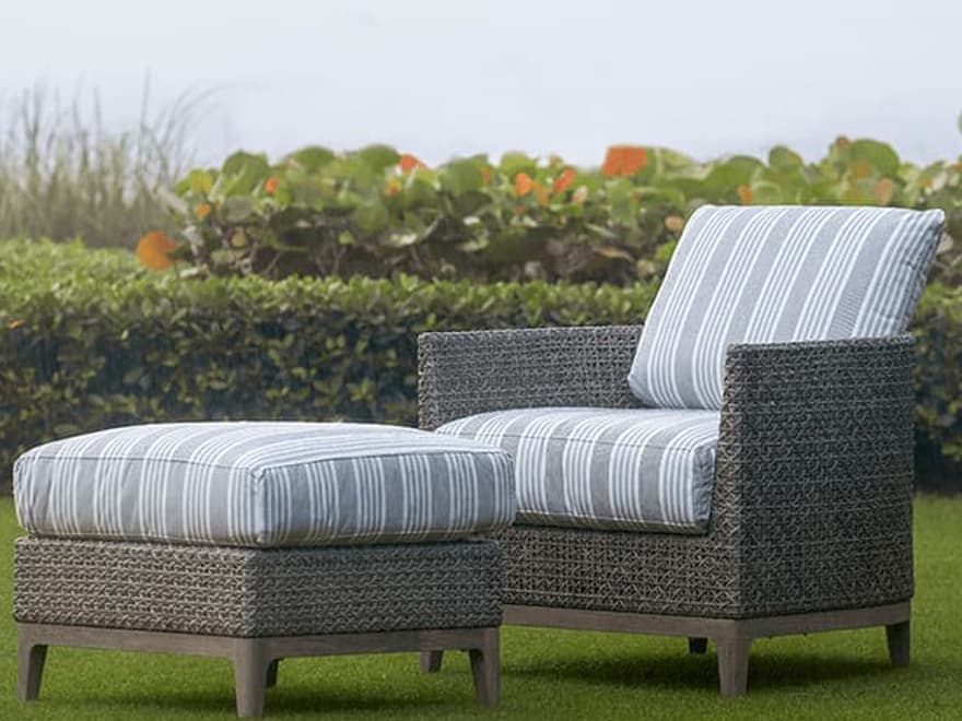 Lane Venture Lenox Hill Wicker Cushion Patio Lounge Set