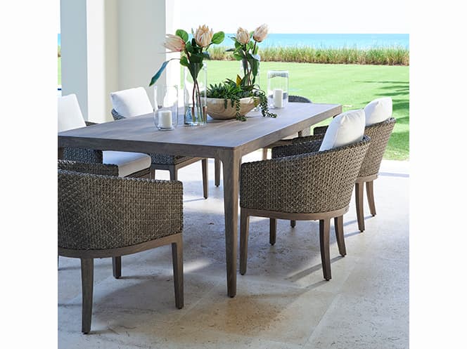 Lane Venture Lenox Hill Wicker Outdoor Dining Set