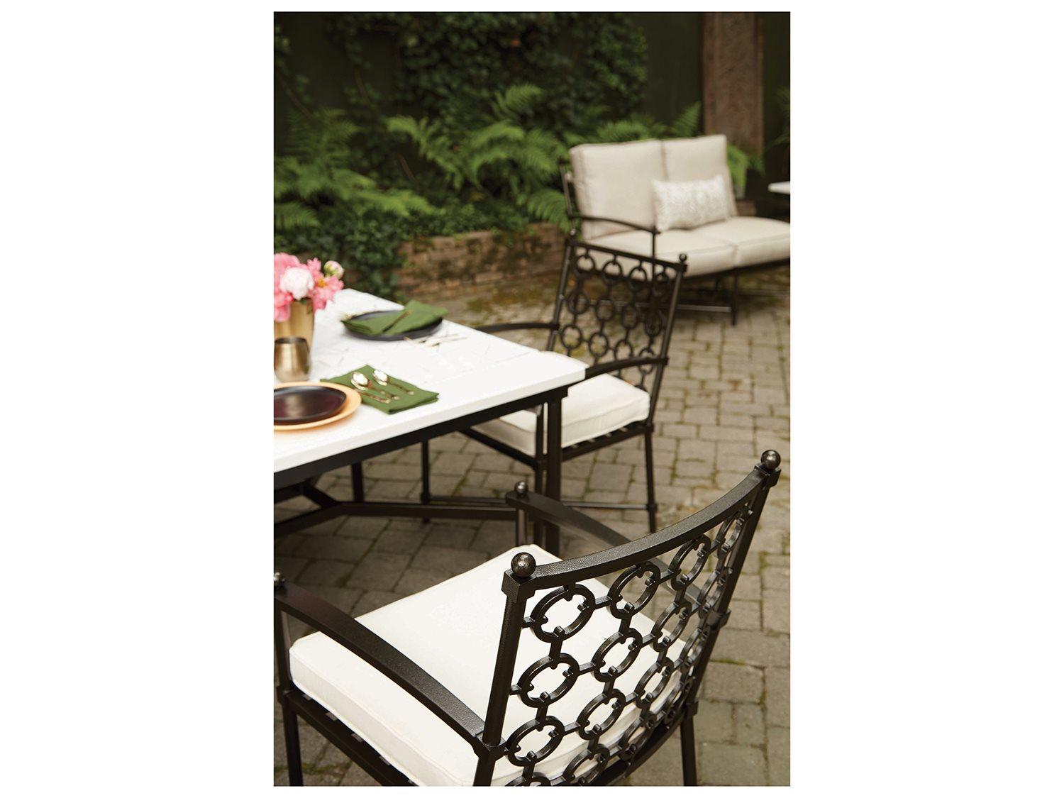 Lane Venture Langham Aluminum Outdoor Patio Dining Set
