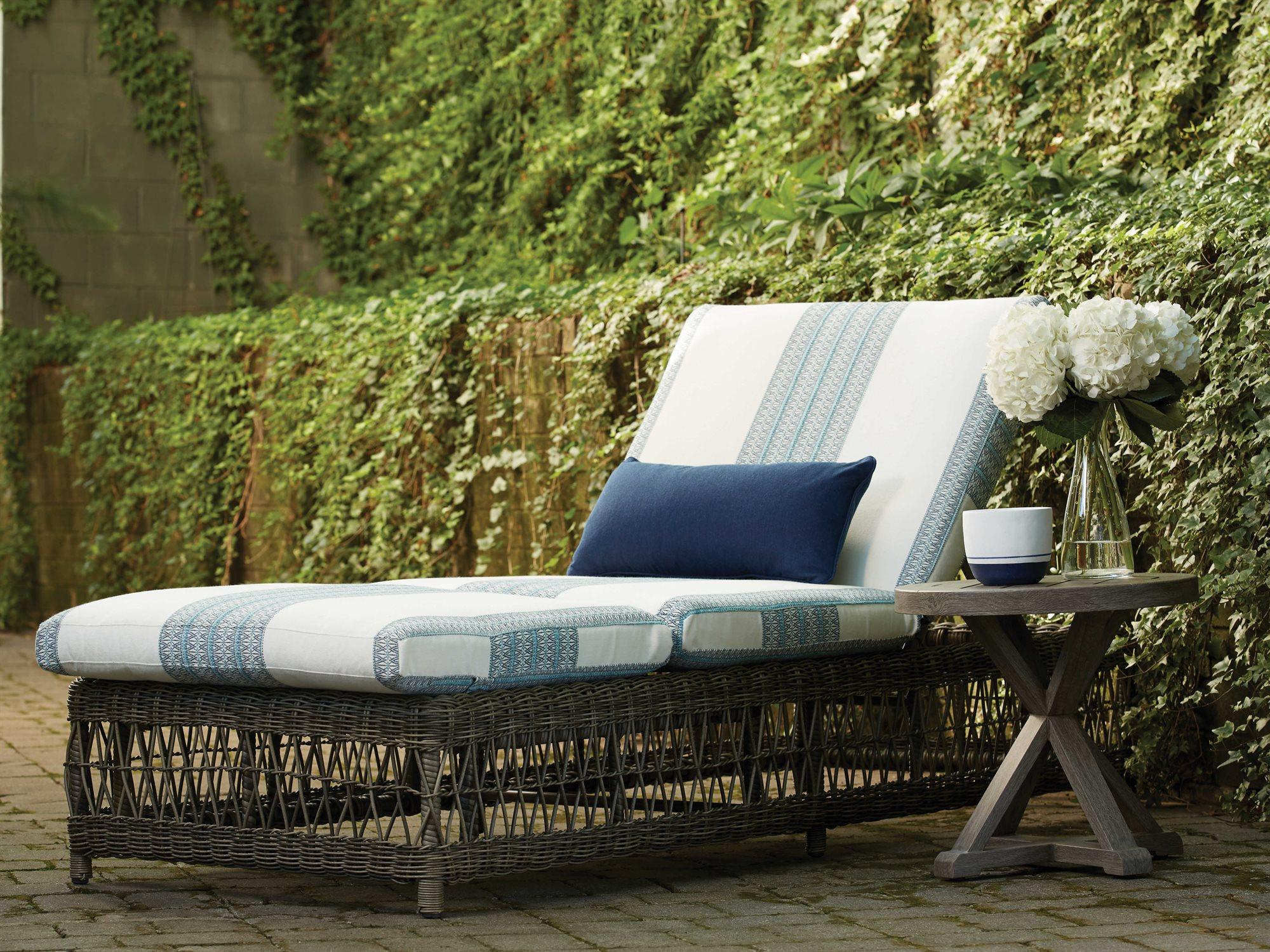 Lane Venture Mystic Harbor Wicker Patio Lounge Set