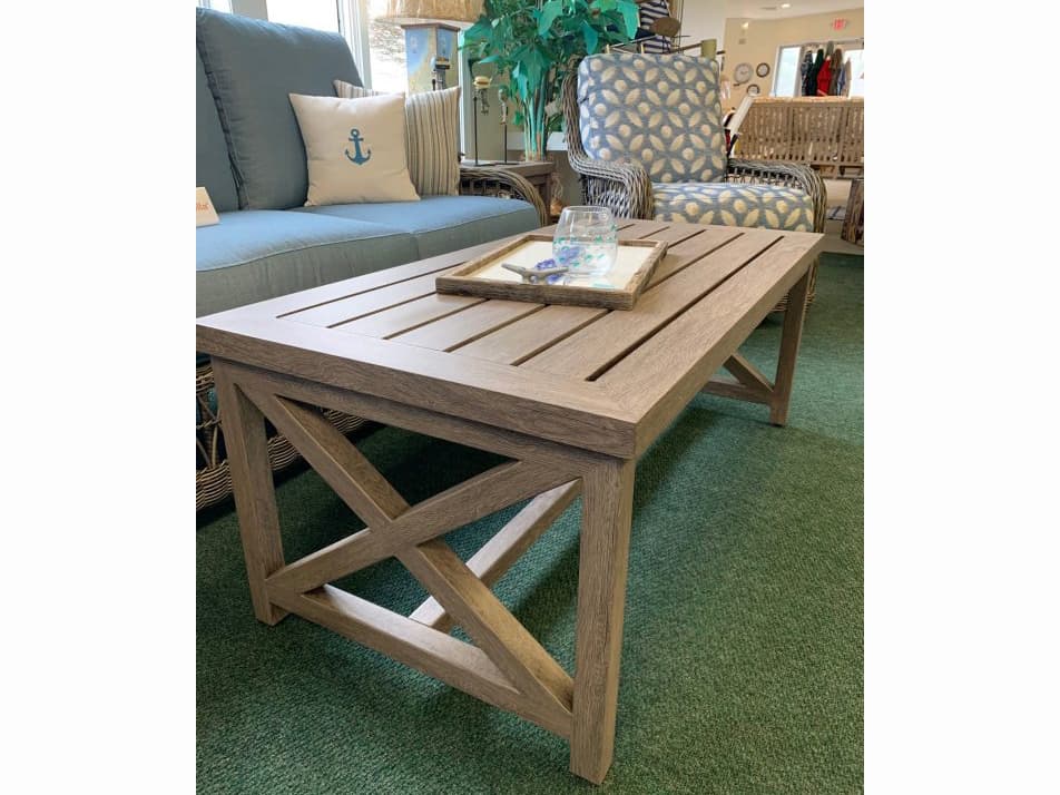 Lane Venture Mystic Harbor Wicker Cushion Patio Lounge Set