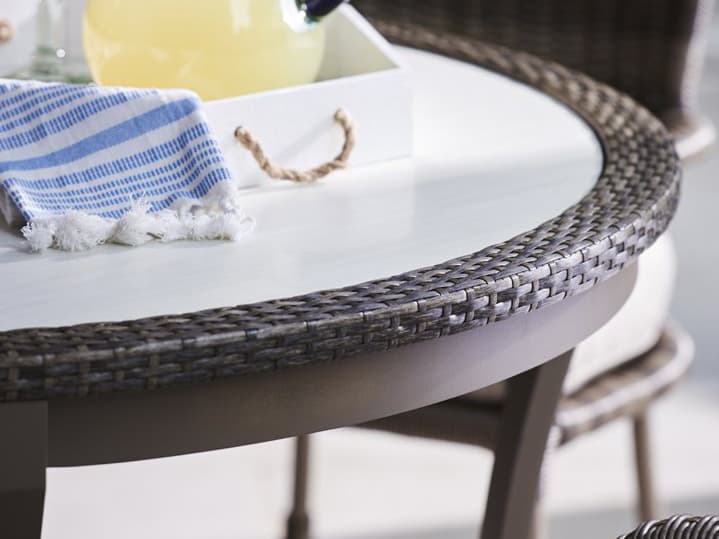 Lane Venture Oasis Wicker Patio Dining Set