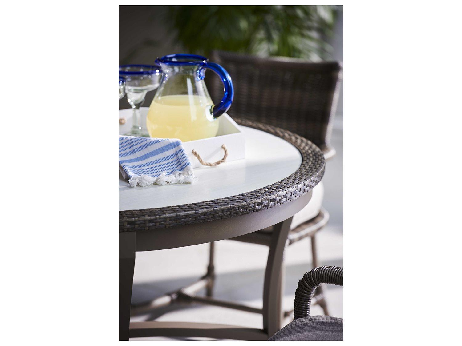 Lane Venture Oasis Wicker Patio Dining Set