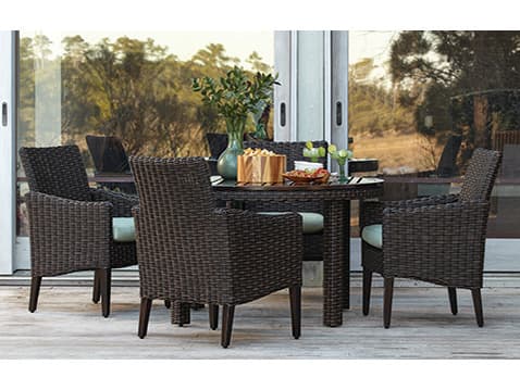 Lane Venture Requisite Wicker Patio Dining Set