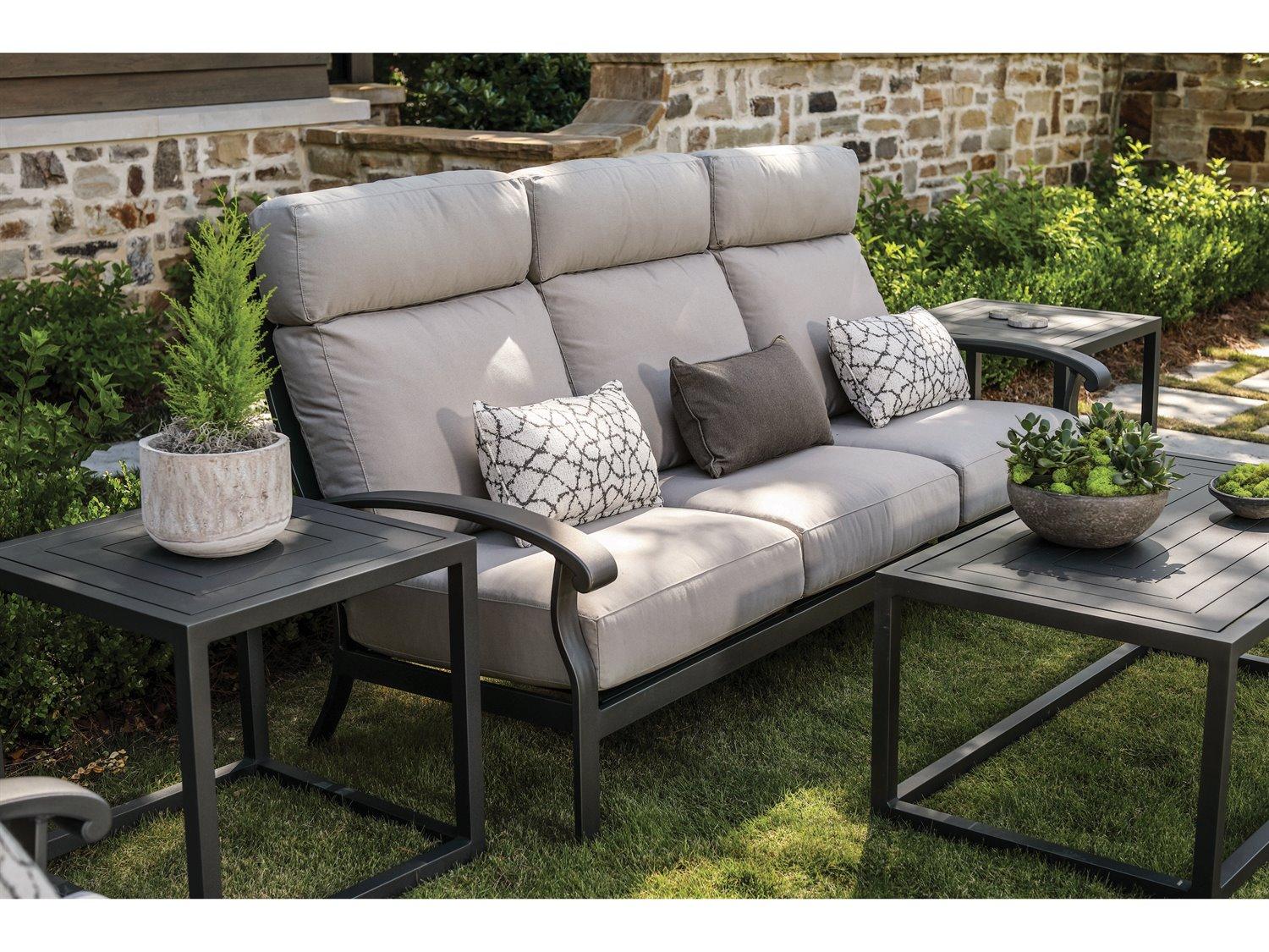 Lane Venture Smith Lake Aluminum Outdoor Patio Lounge Set