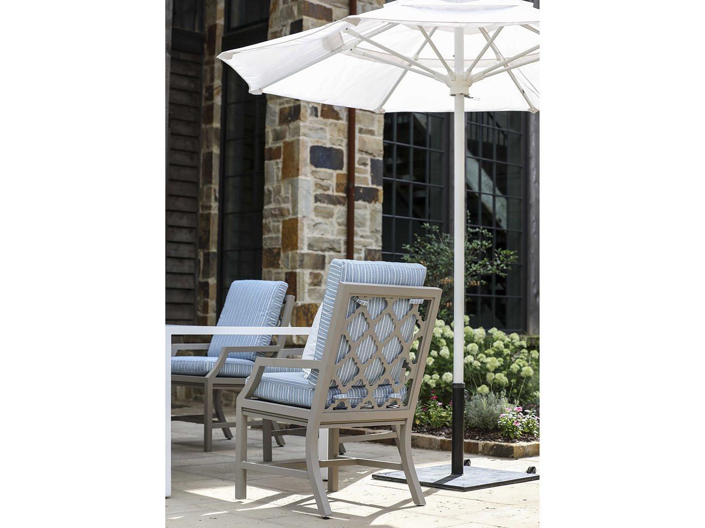 Lane Venture Willow Aluminum Outdoor Patio Dining Set