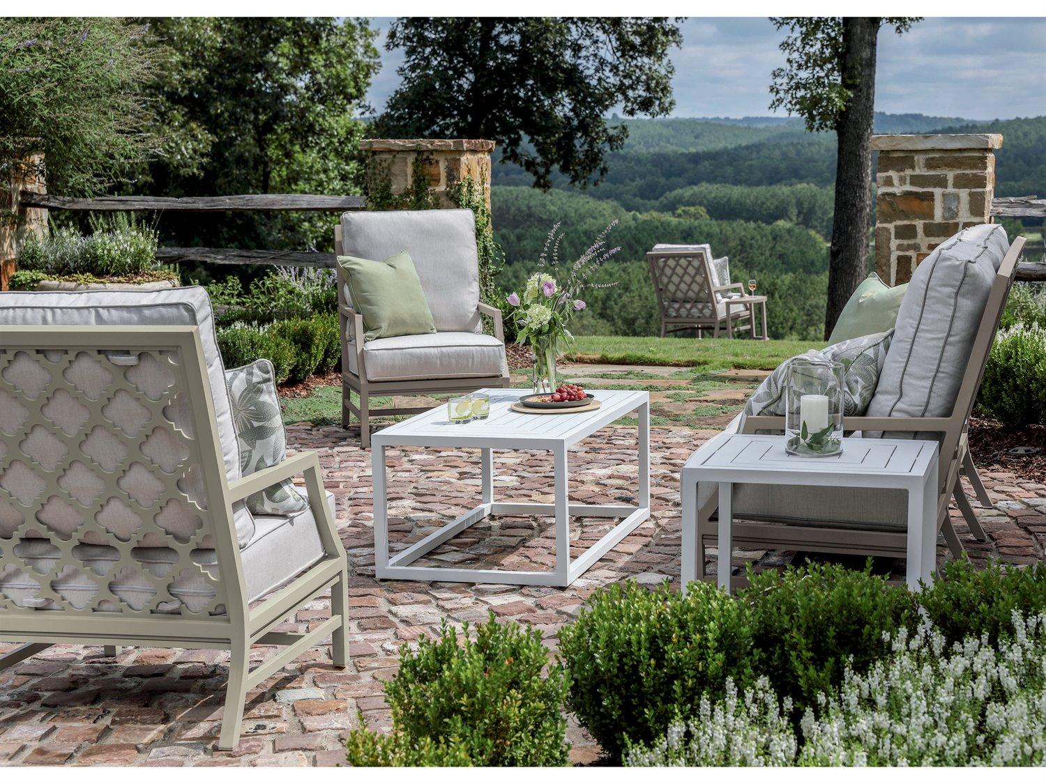 Lane Venture Willow Aluminum Outdoor Lounge Set