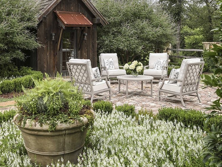 Lane Venture Willow Aluminum Patio Lounge Set