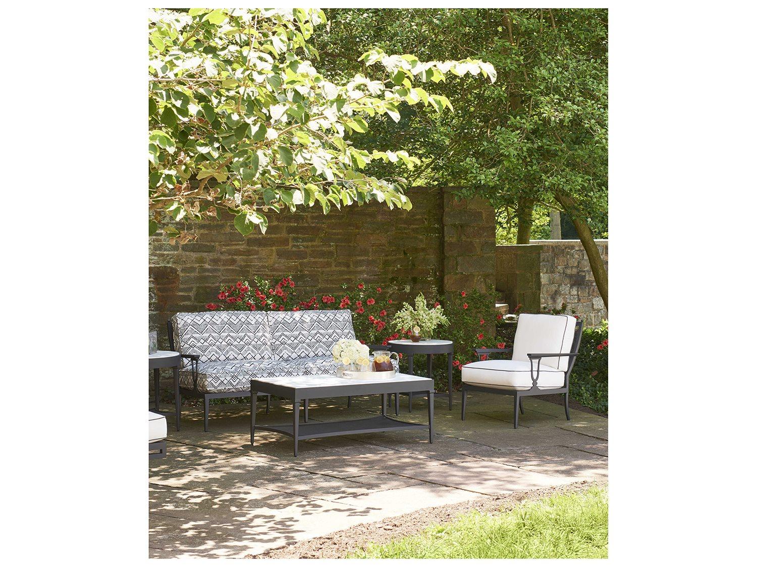 Lane Venture Winterthur Estate Aluminum Outdoor Lounge Set