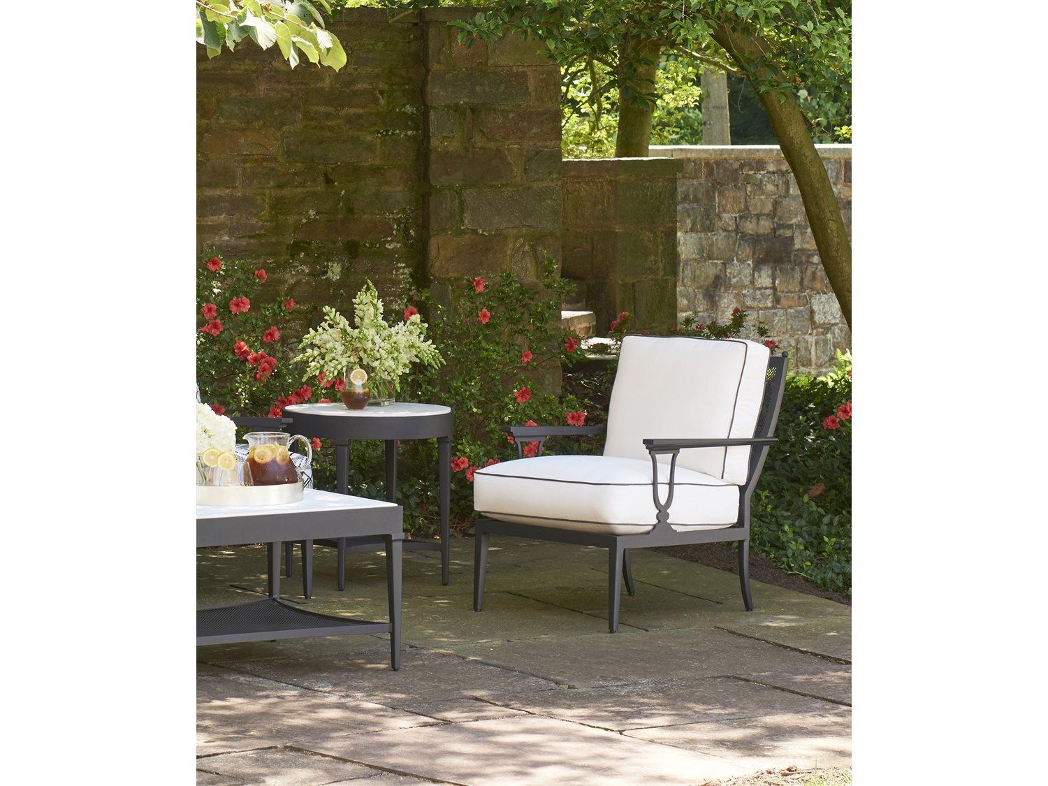Lane Venture Winterthur Estate Aluminum Outdoor Patio Lounge Set